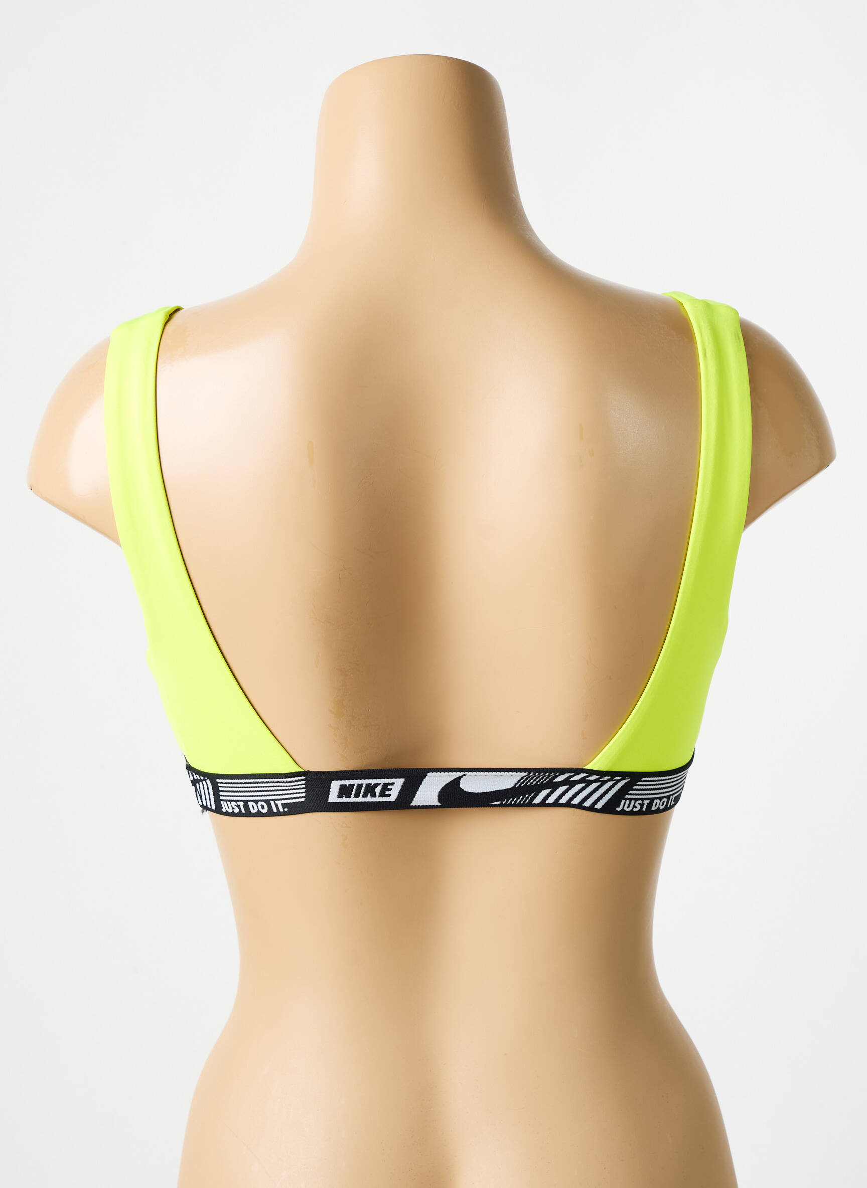 Maudymosi viršūnė geltona NIKE moteris