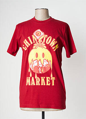T-marškinys raudona CHINATOWN MARKET vyras