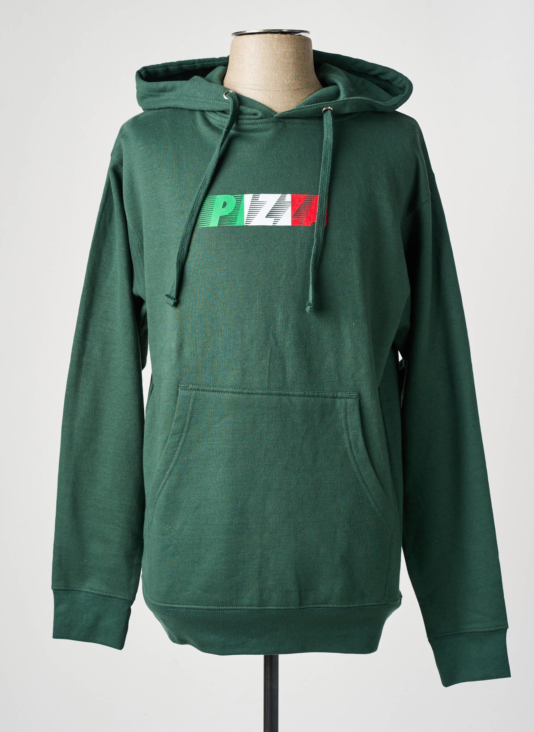 Mikroskopas žalias PIZZA SKATEBOARD vyras