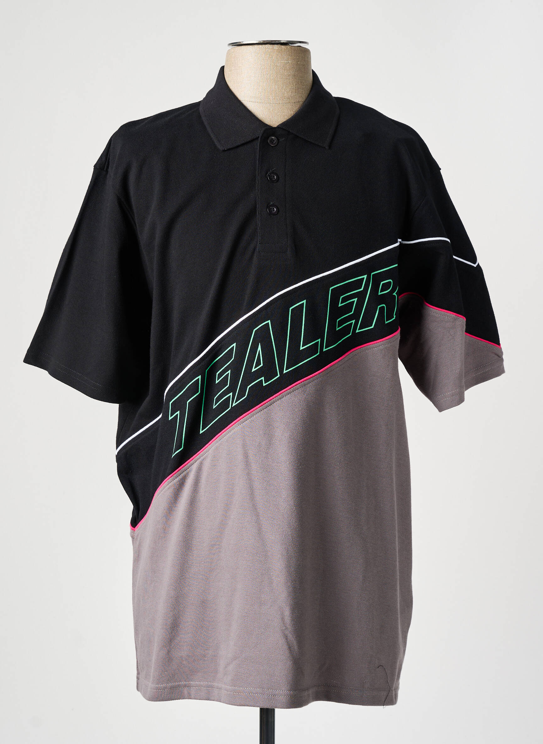 Polo juodas TEALER vyras