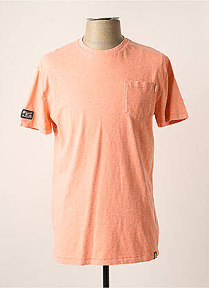 T-marškinys oranžinė SUPERDRY vyras