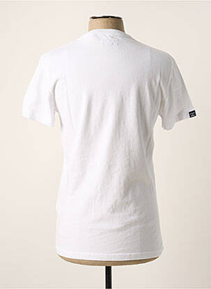 T-marškinys baltas SUPERDRY vyras
