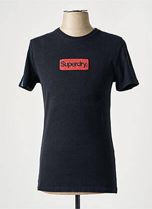 T-marškinys juodas SUPERDRY vyras