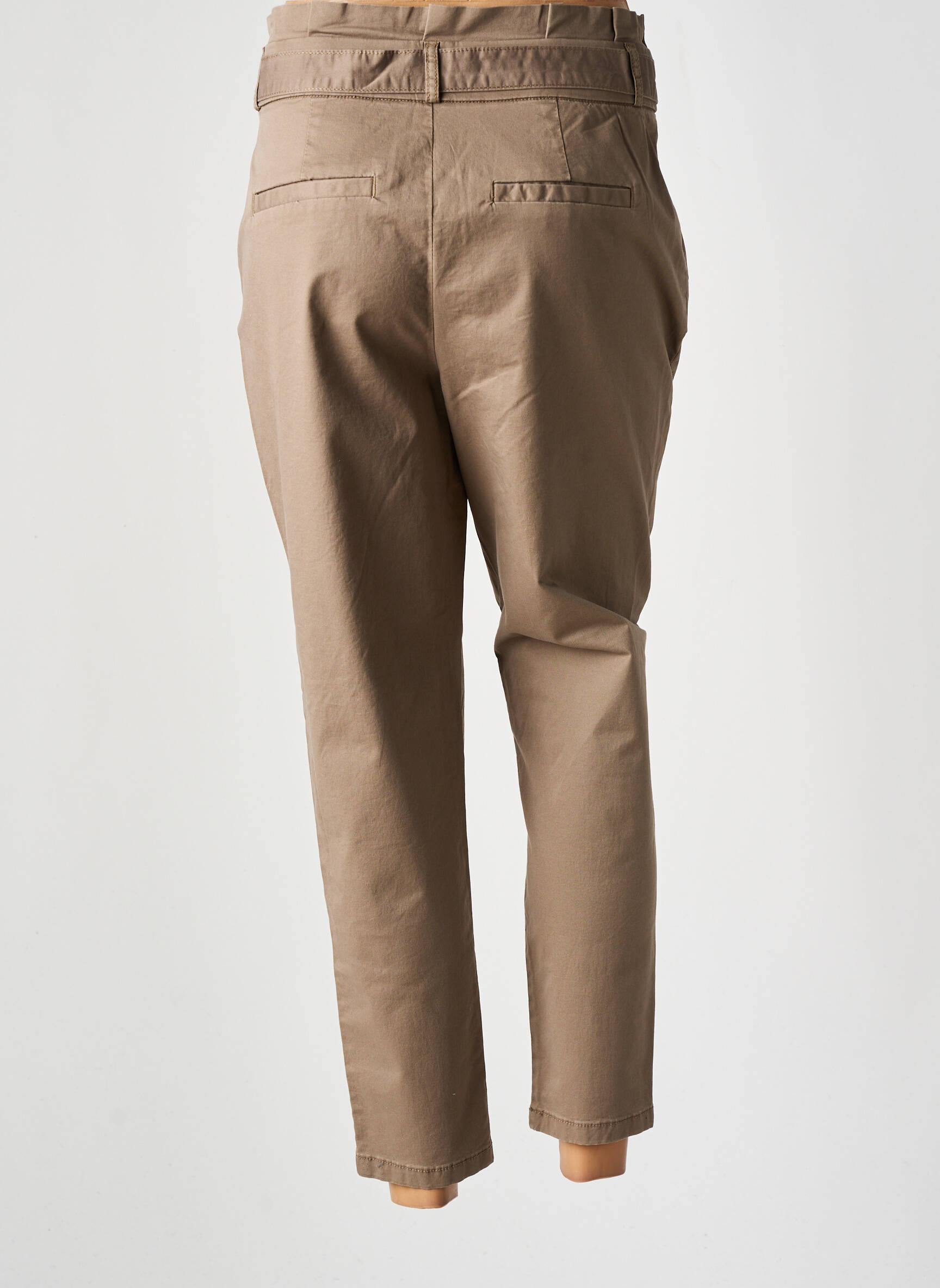 Chino kelnė rudas ONLY moteris