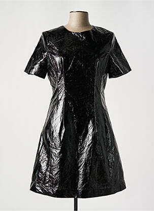 Pusilgių suknelė juodas ASTRID BLACK LABEL moteris