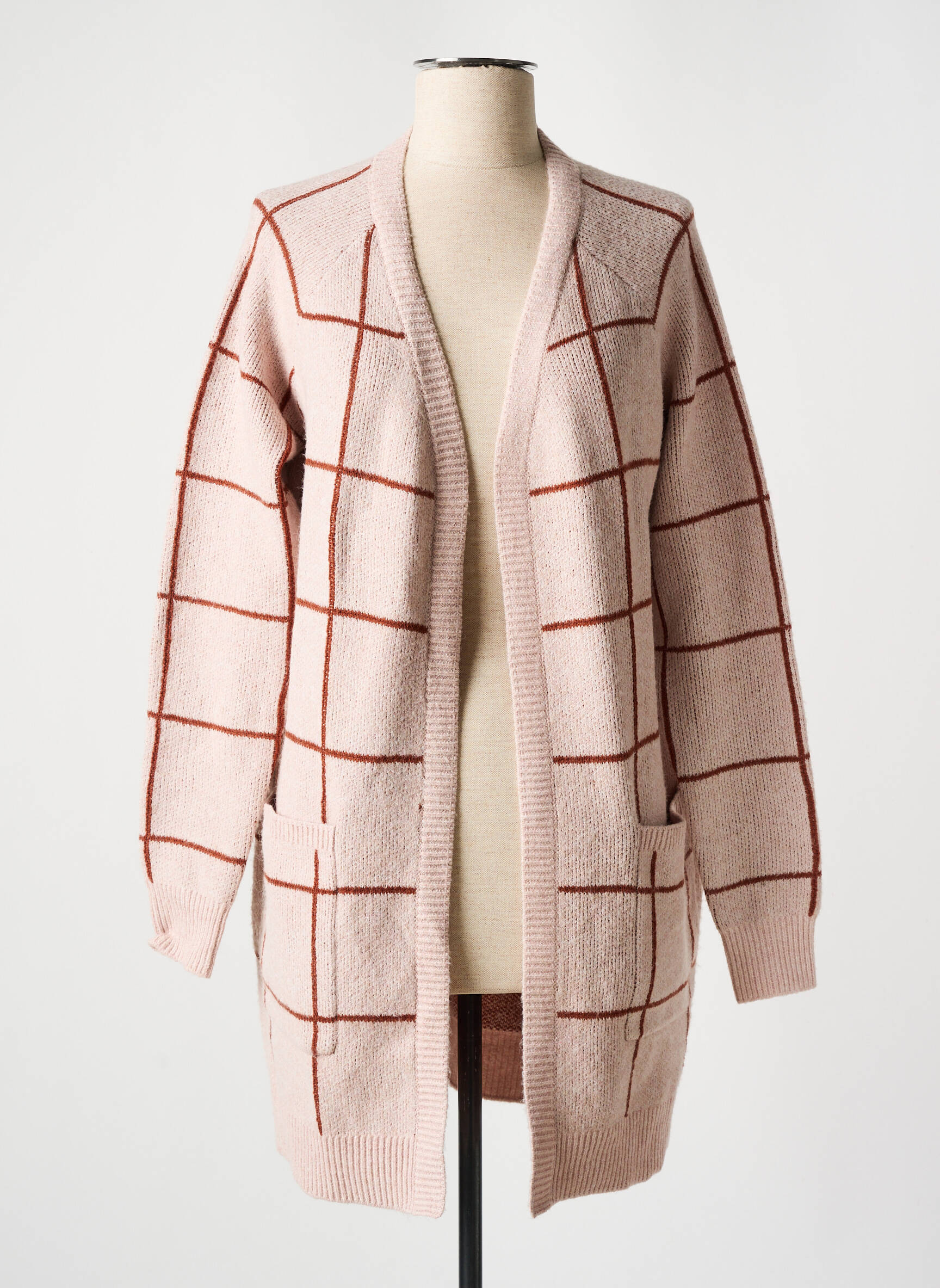 Ilgų rankovių liemenė rožinė VERO MODA moteris