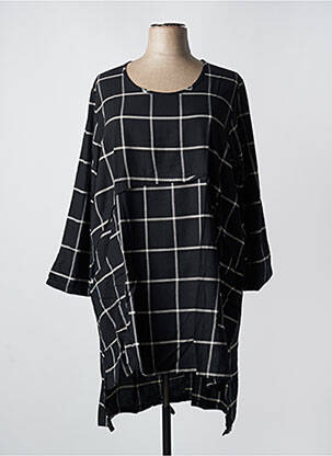 Pusilgių suknelė juodas G!OZE moteris