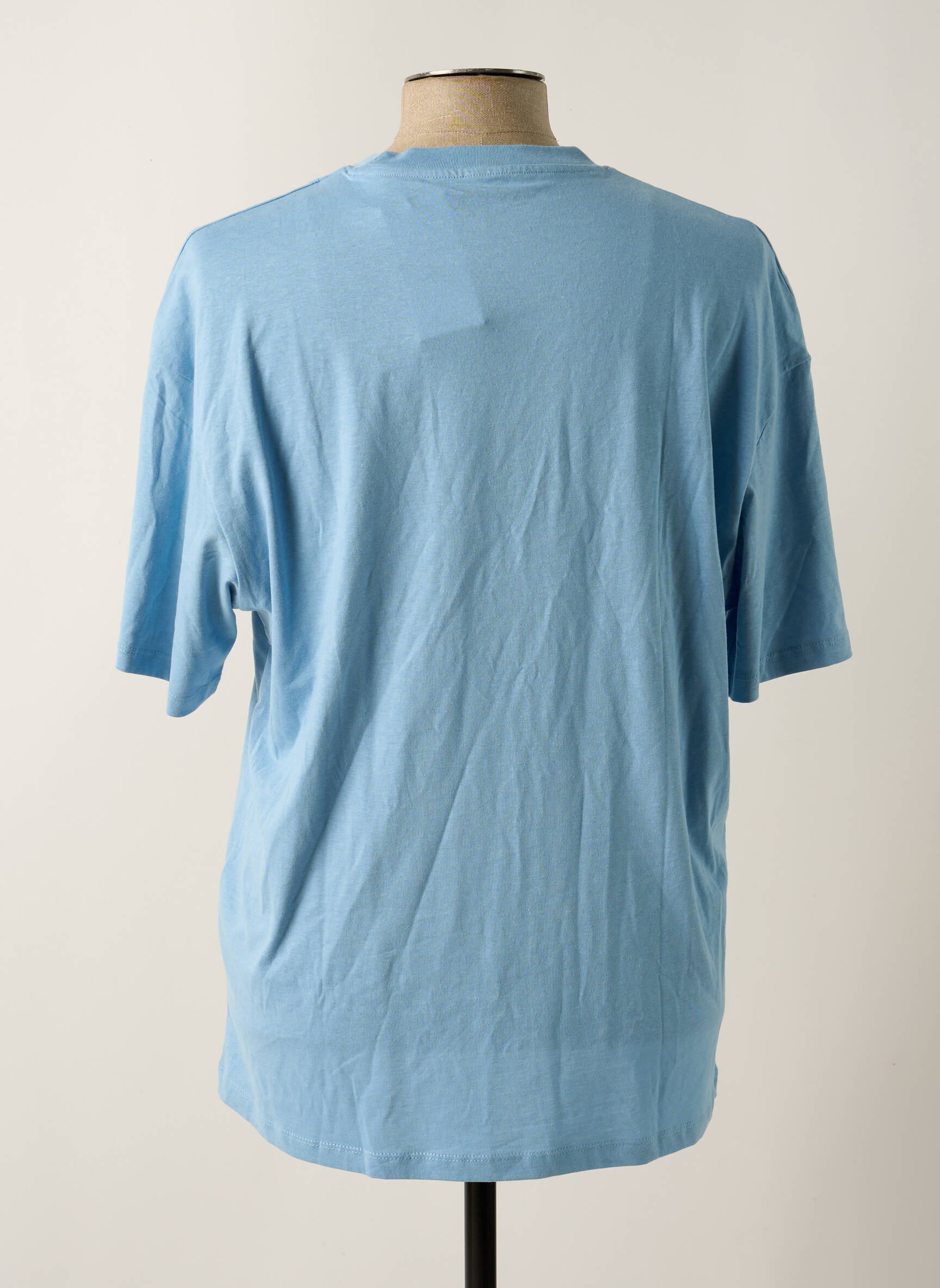 T-marškinys mėlyna JACK & JONES vyras