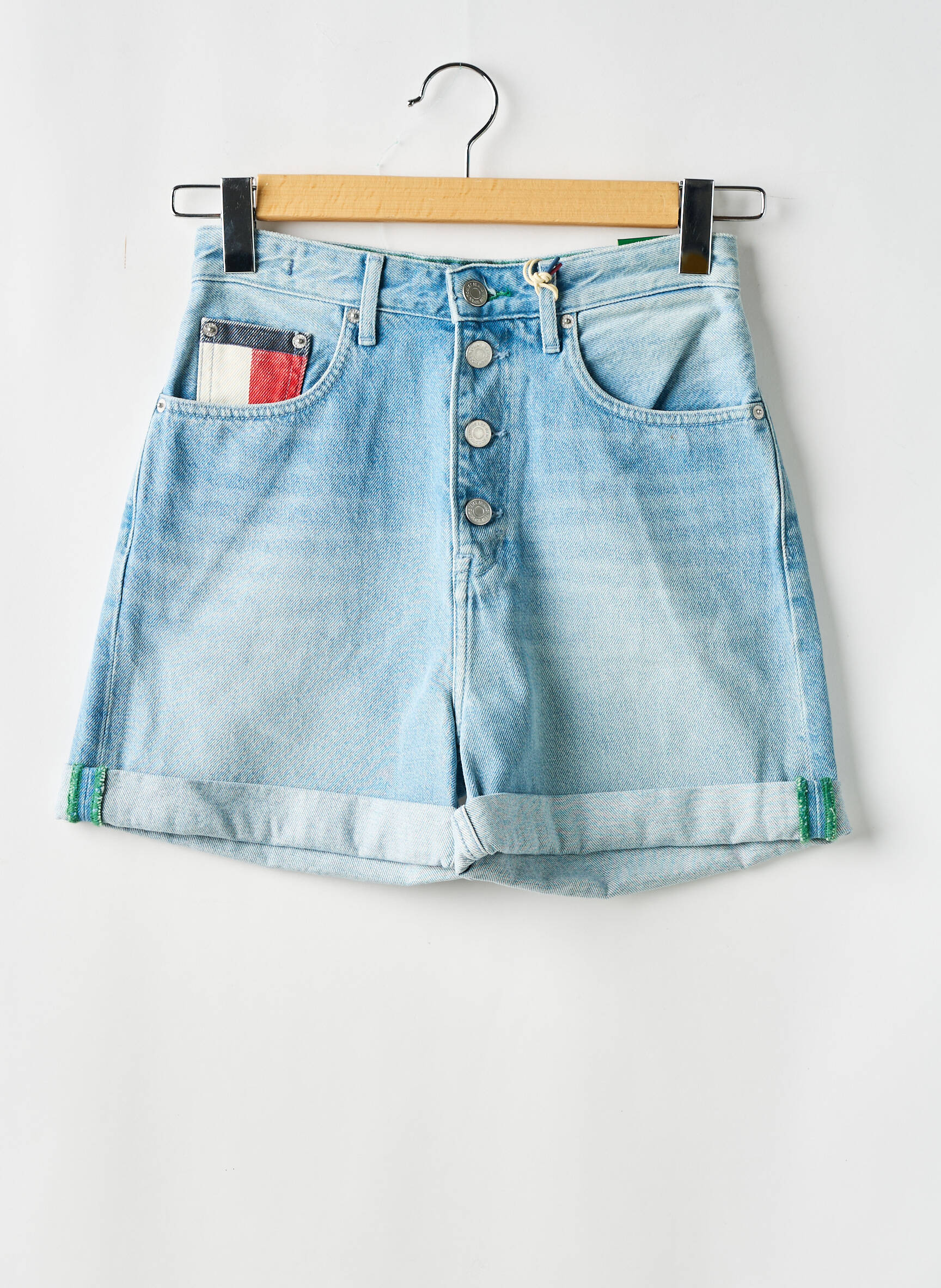 Šortas mėlyna TOMMY HILFIGER moteris