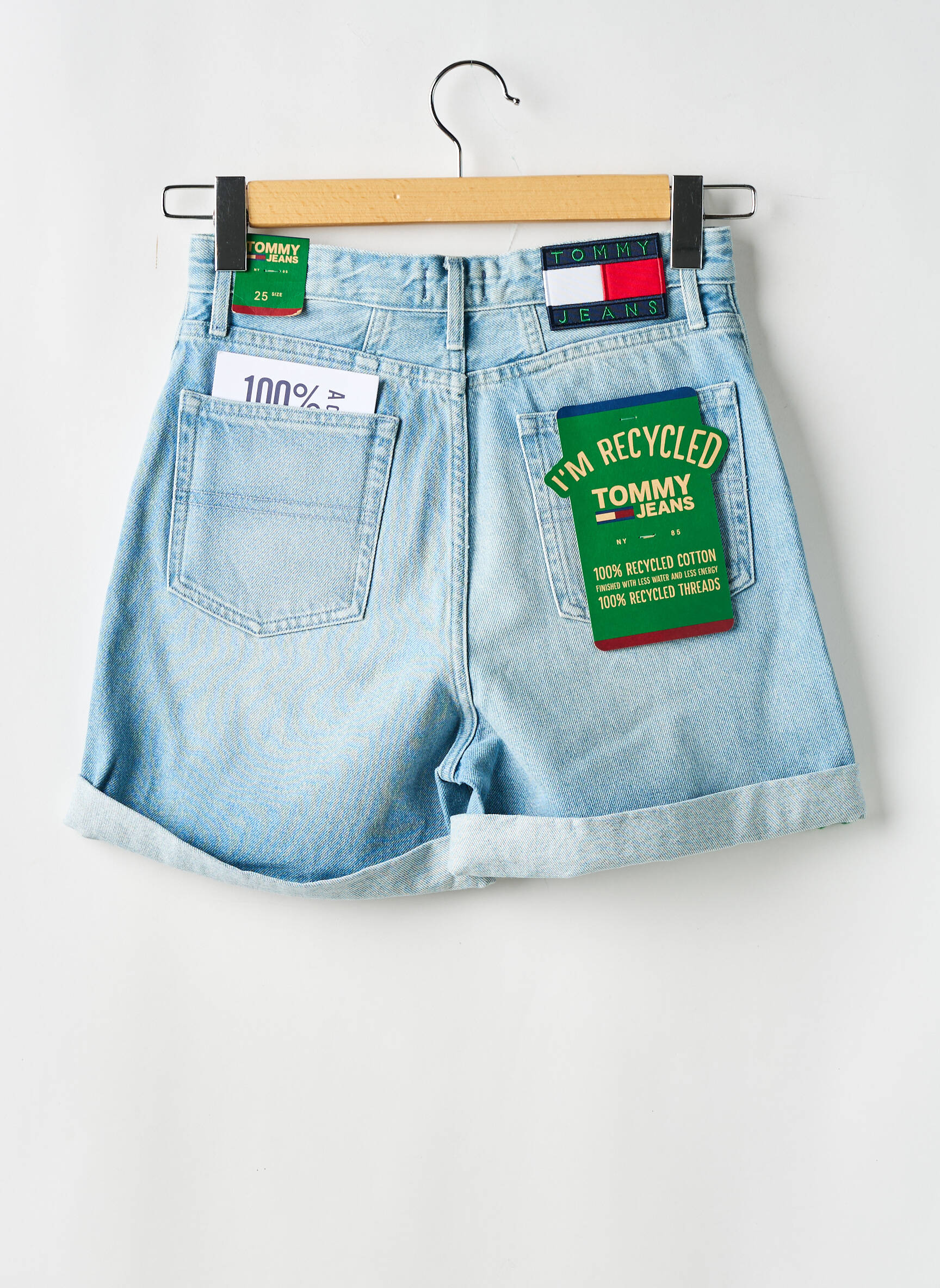 Šortas mėlyna TOMMY HILFIGER moteris