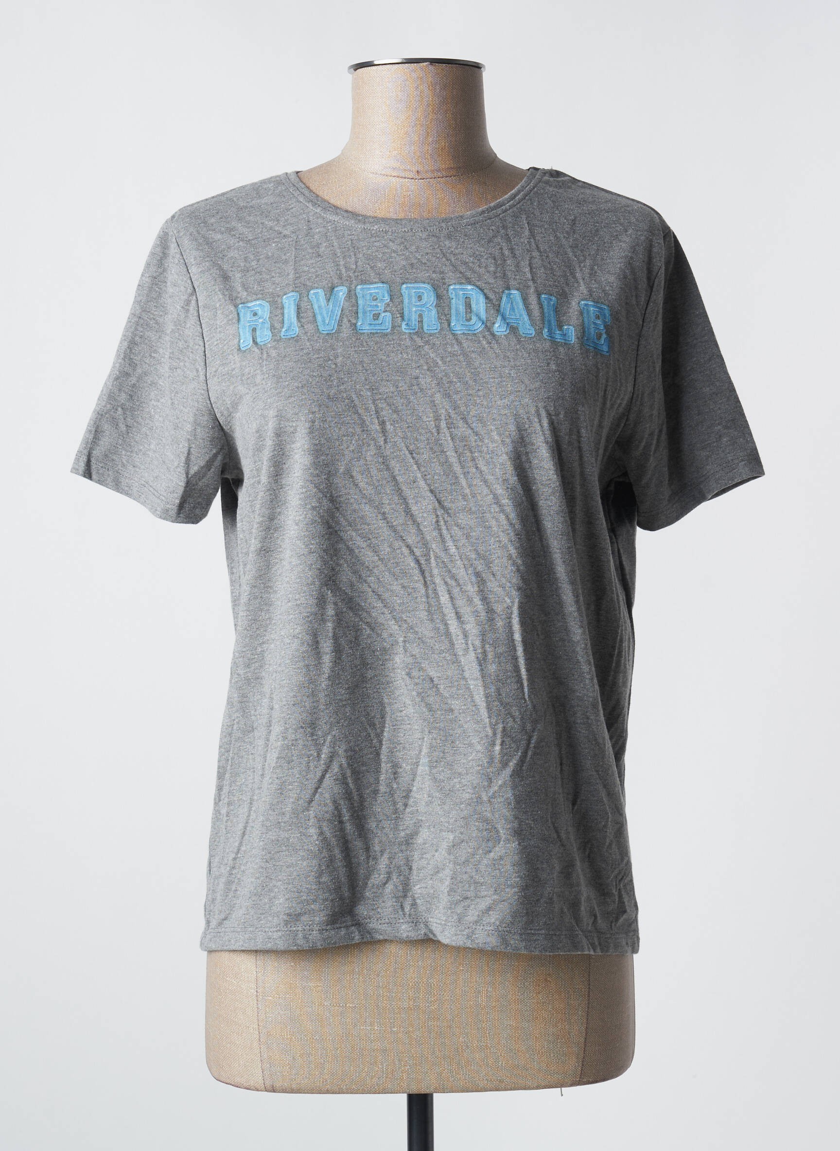 T-marškinys pilka RIVERDALE moteris