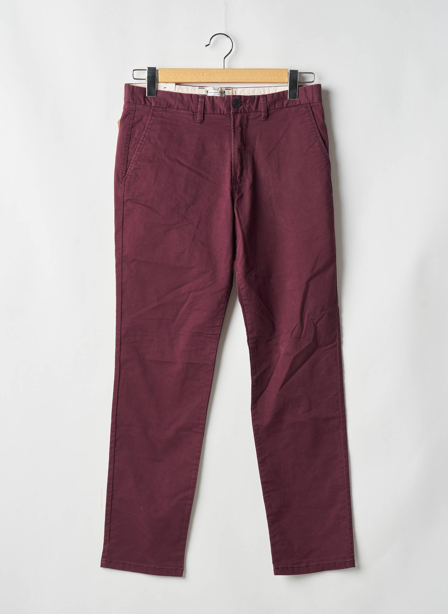 Chino kelnė raudona JACK & JONES vyras