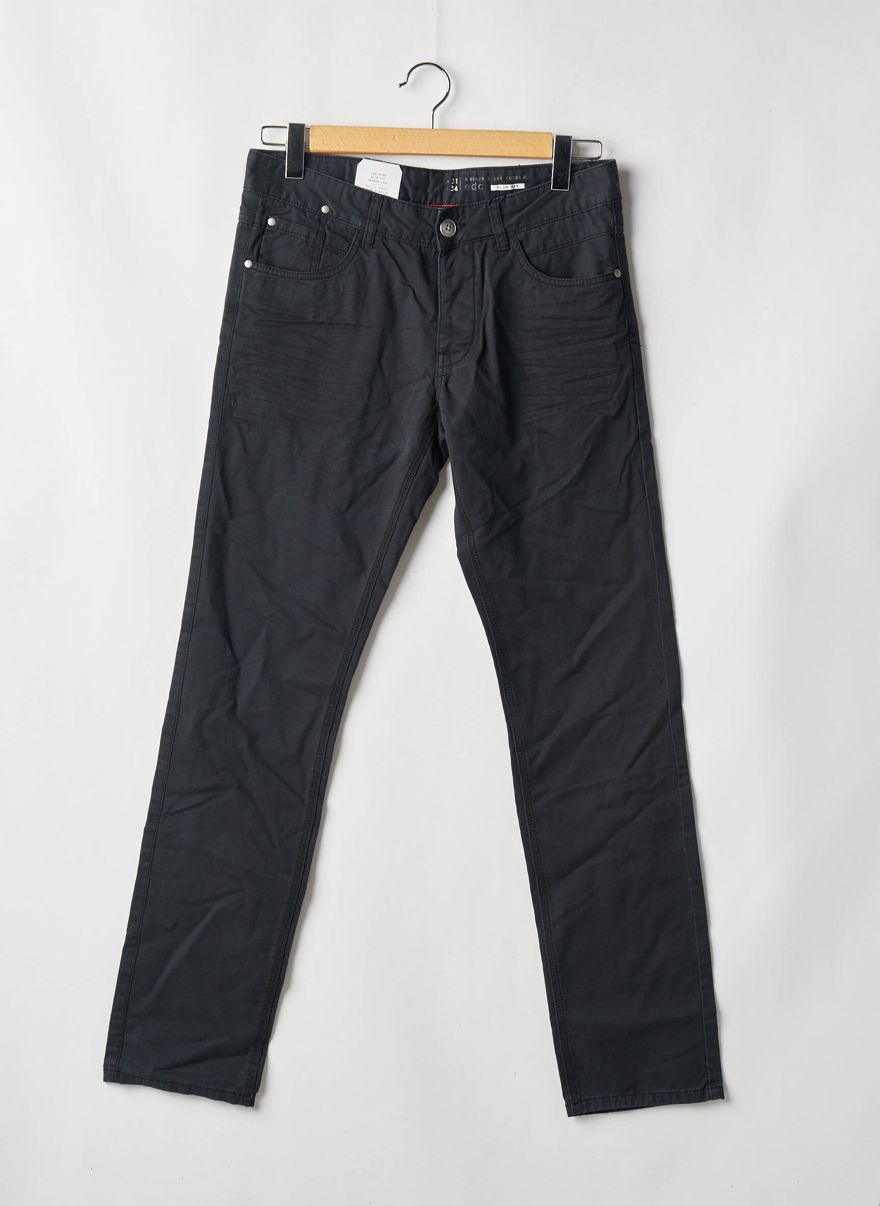 Chino kelnė juodas EDC vyras