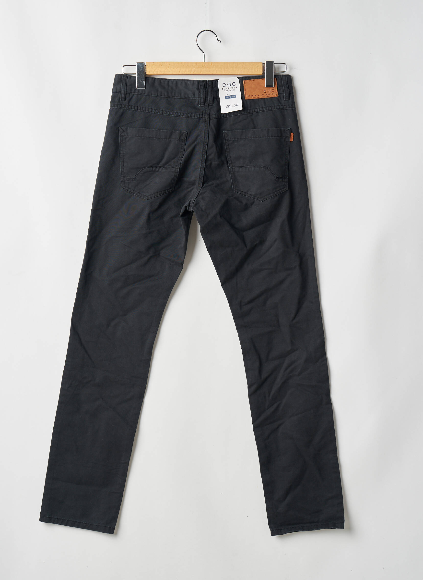 Chino kelnė juodas EDC vyras