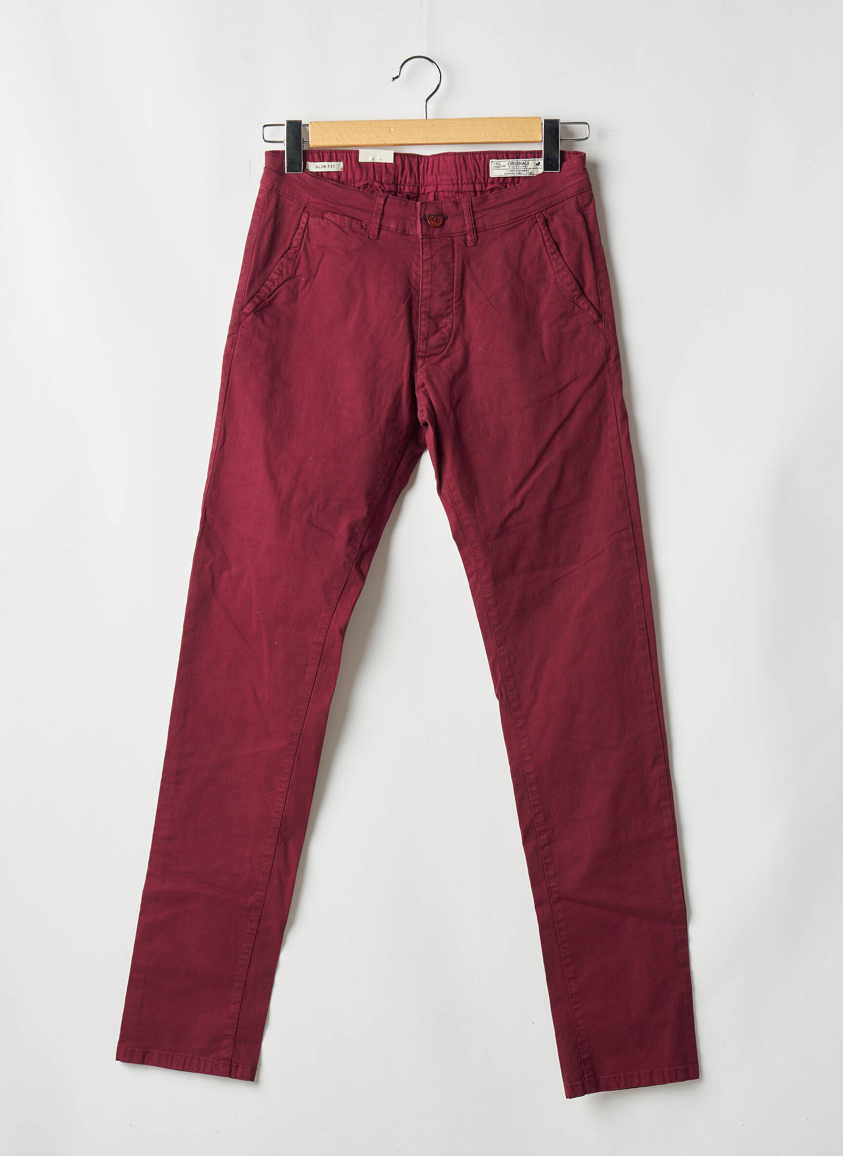 Chino kelnė raudona JACK & JONES vyras