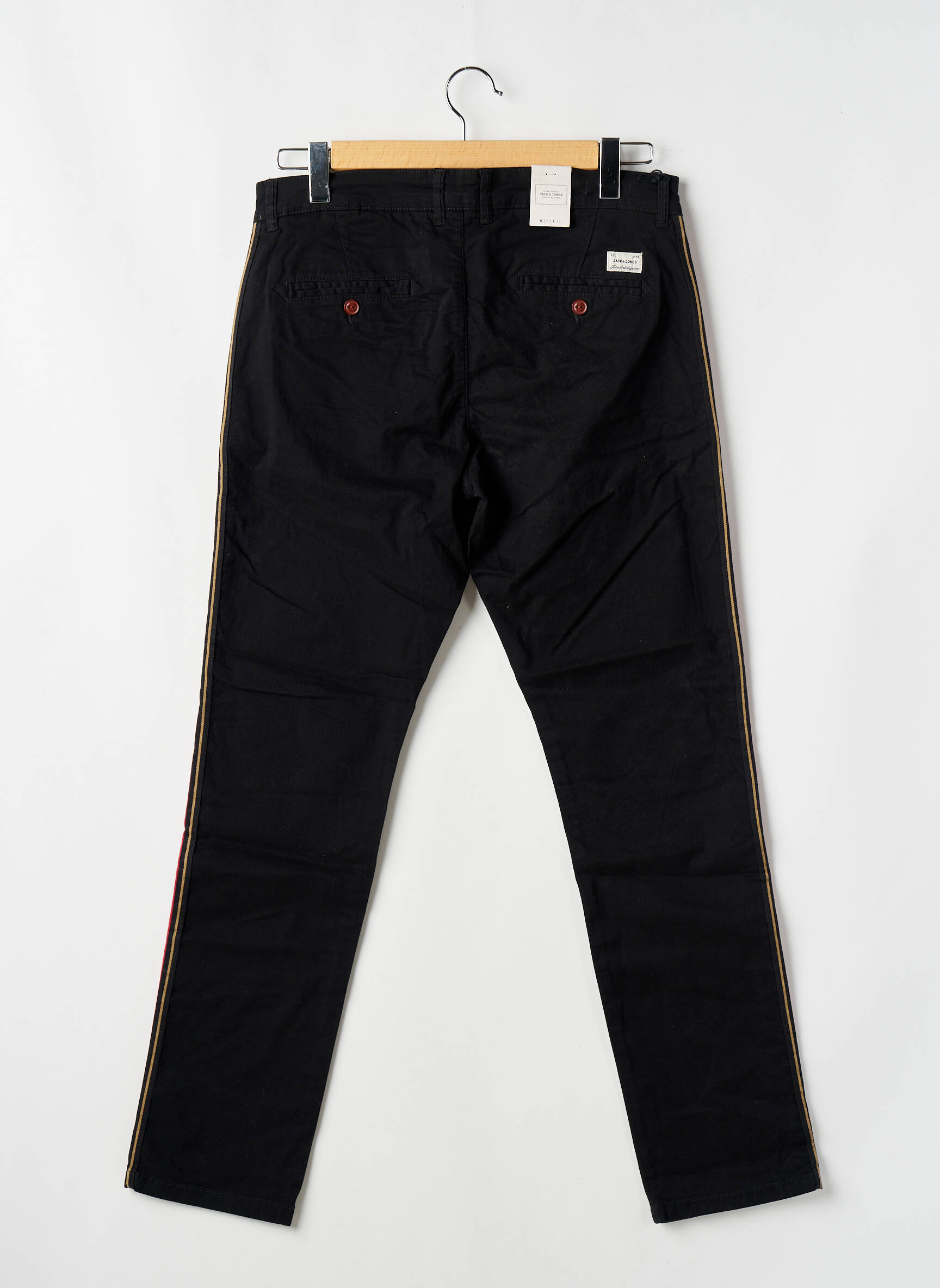Chino kelnė juodas JACK & JONES vyras