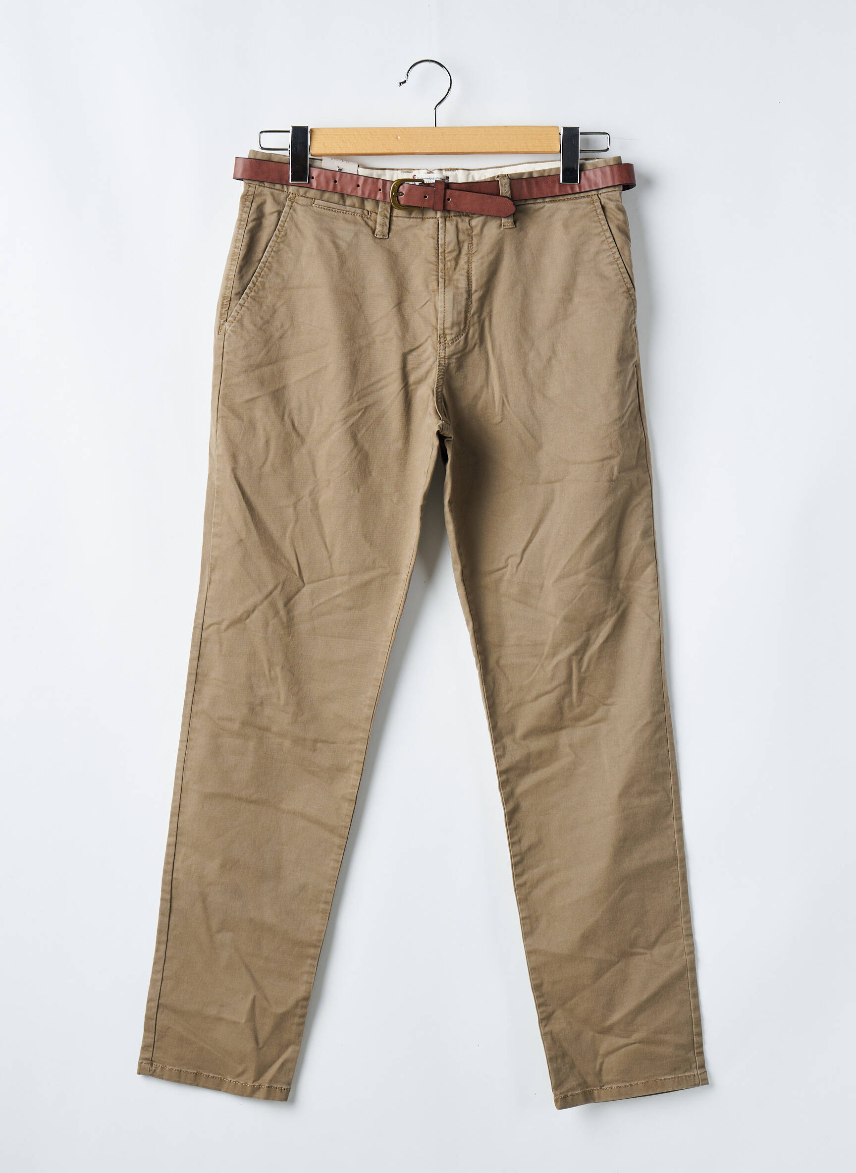 Chino kelnė rudas JACK & JONES vyras