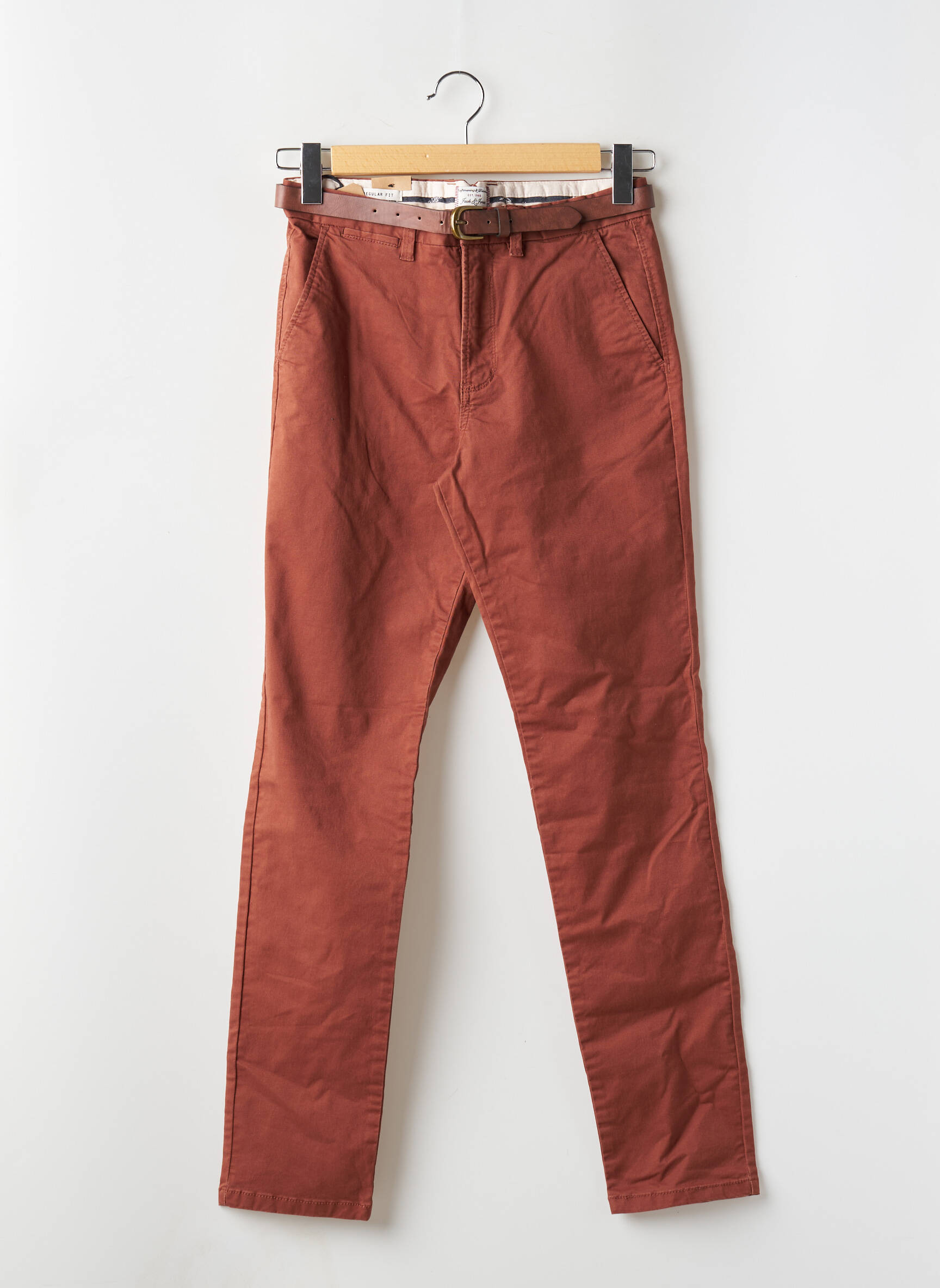 Chino kelnė rudas JACK & JONES vyras