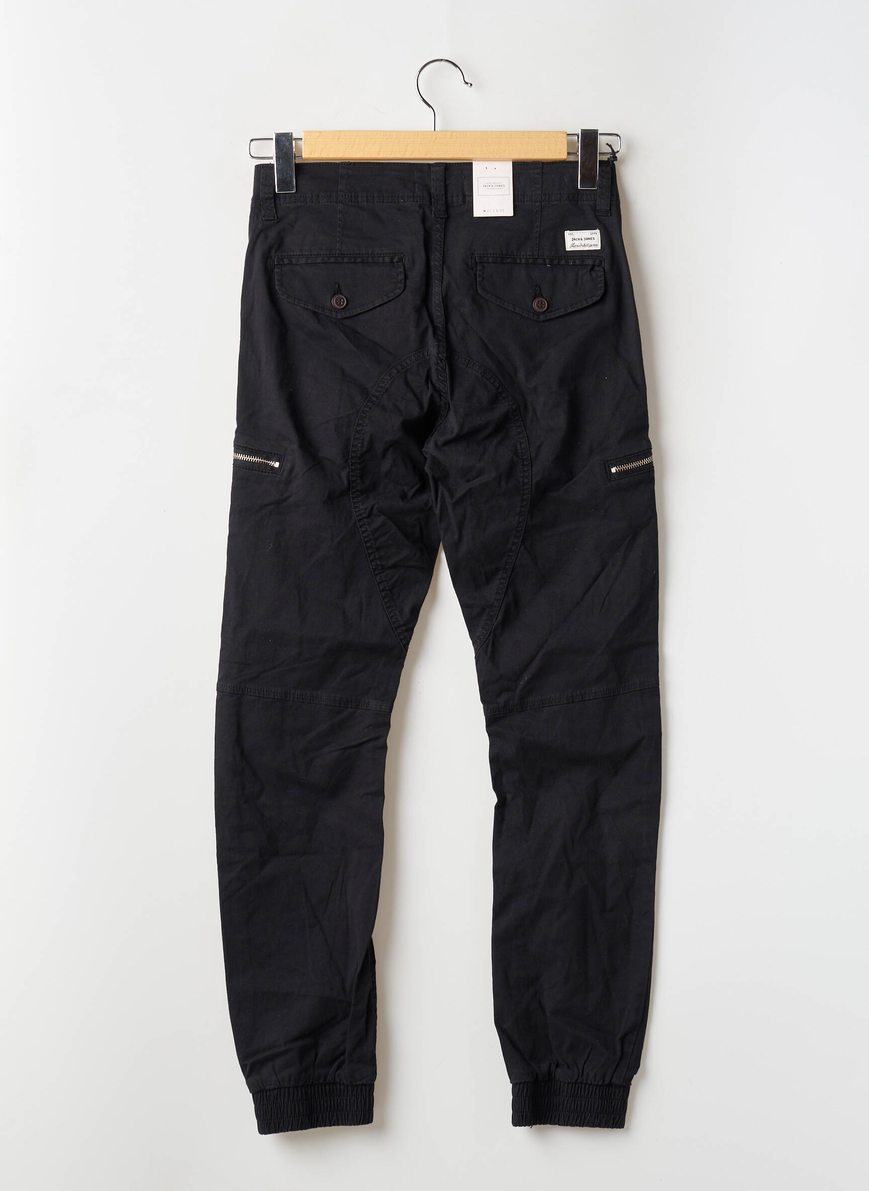 Chino kelnė juodas JACK & JONES vyras
