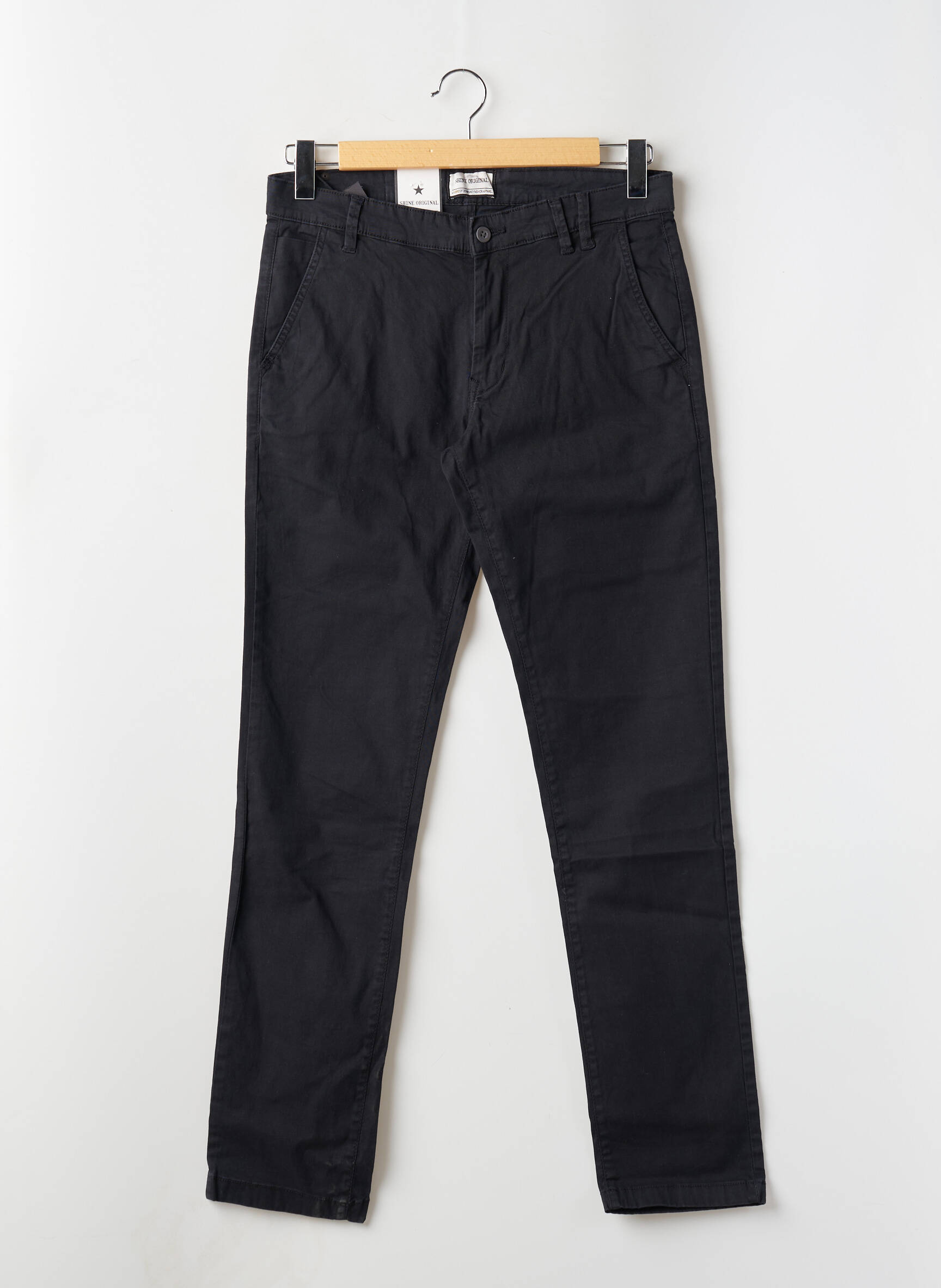 Chino kelnė juodas SHINE vyras