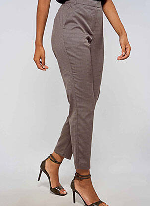 Chino kelnė rudas VERO MODA moteris