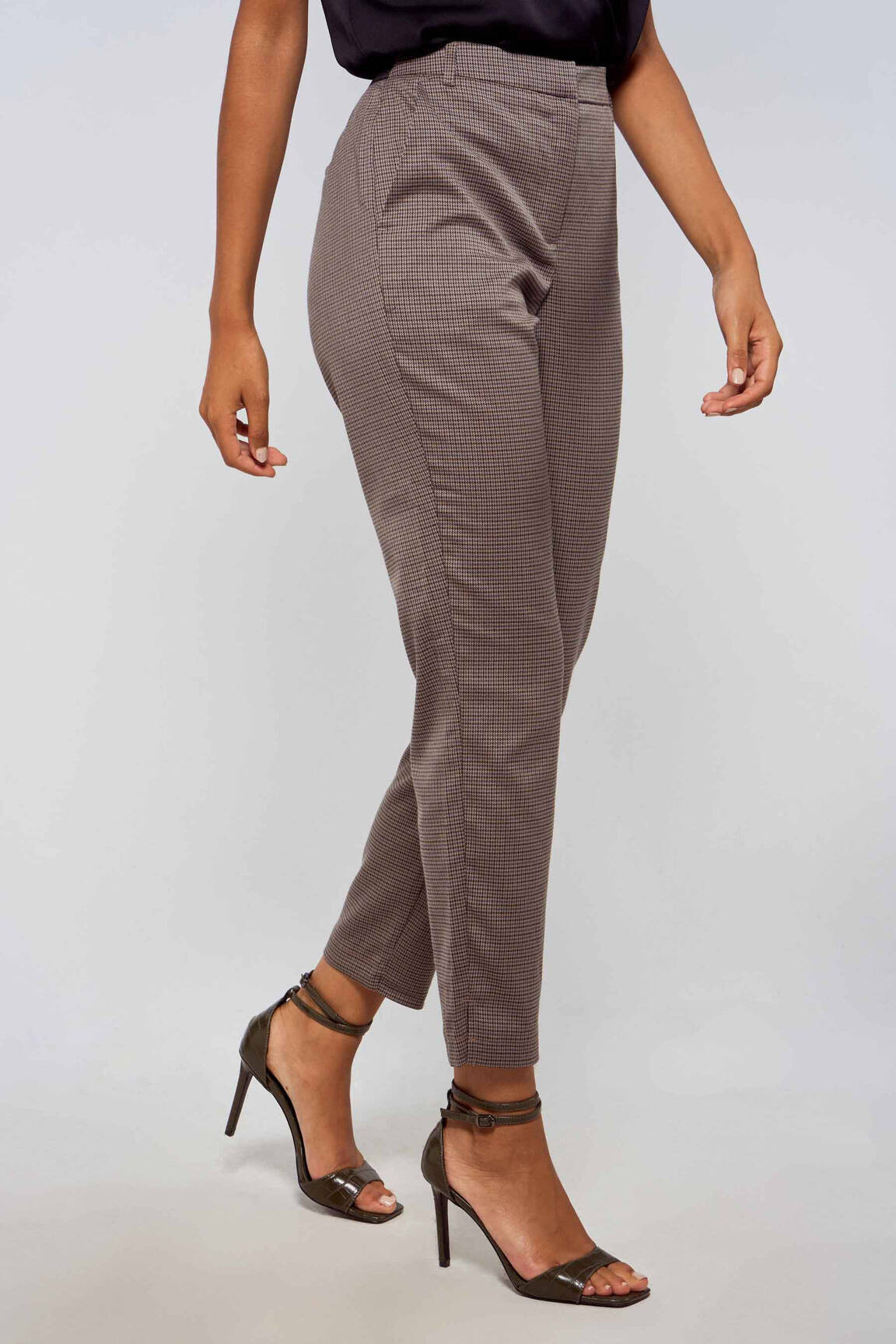 Chino kelnė rudas VERO MODA moteris