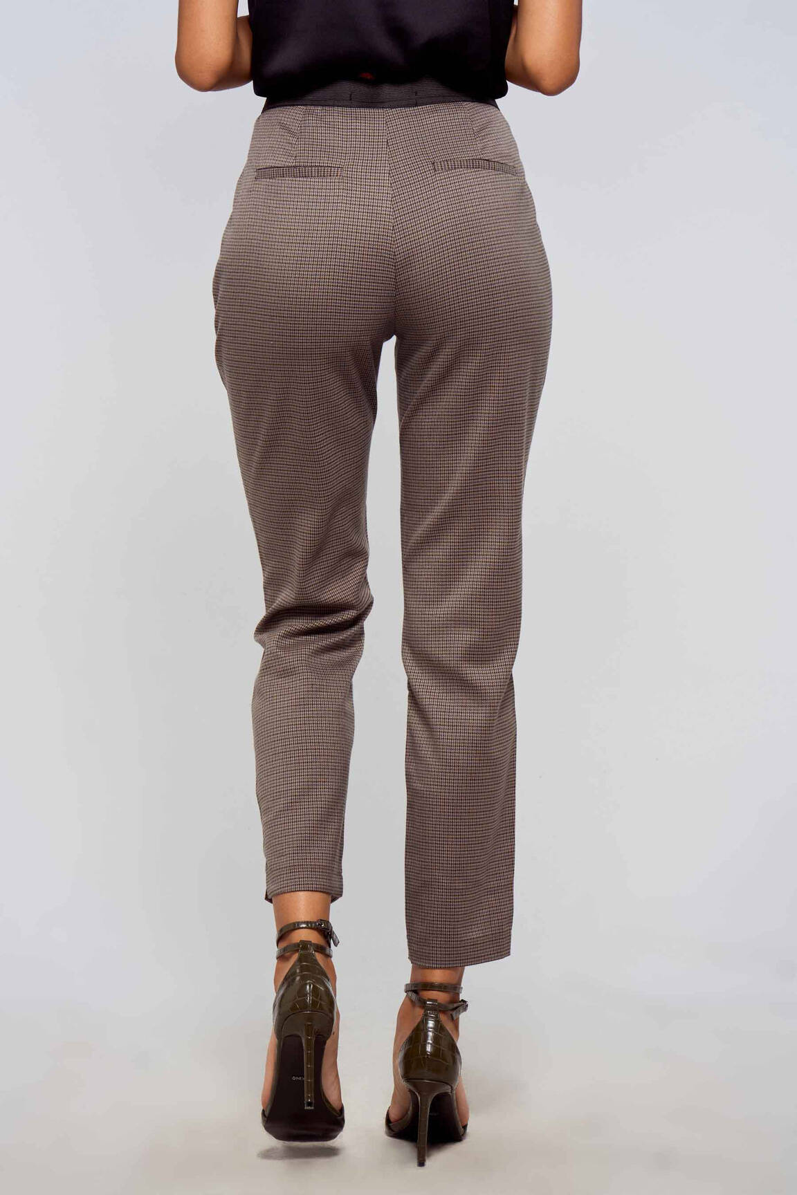 Chino kelnė rudas VERO MODA moteris