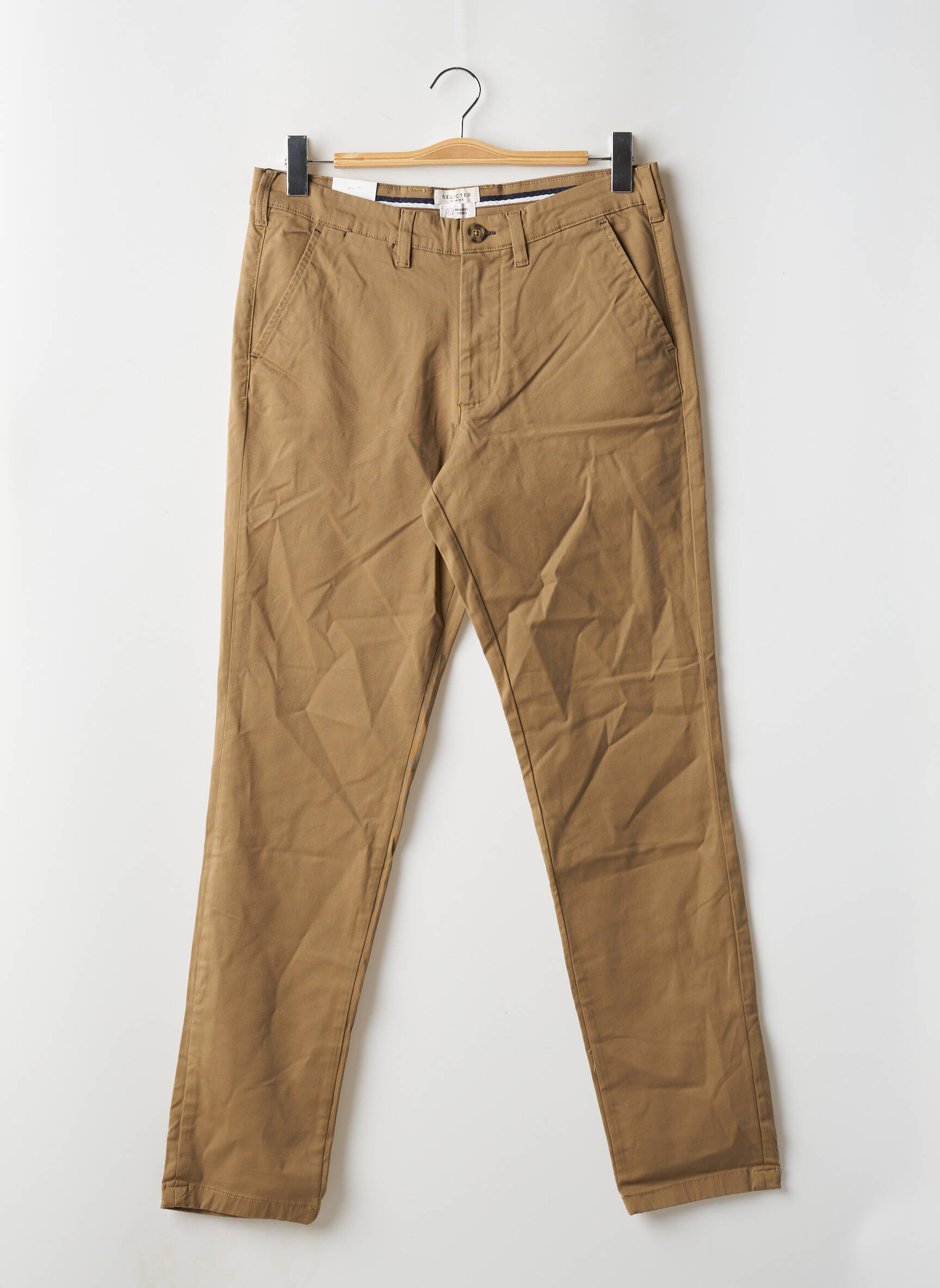 Chino kelnė rudas SELECTED vyras