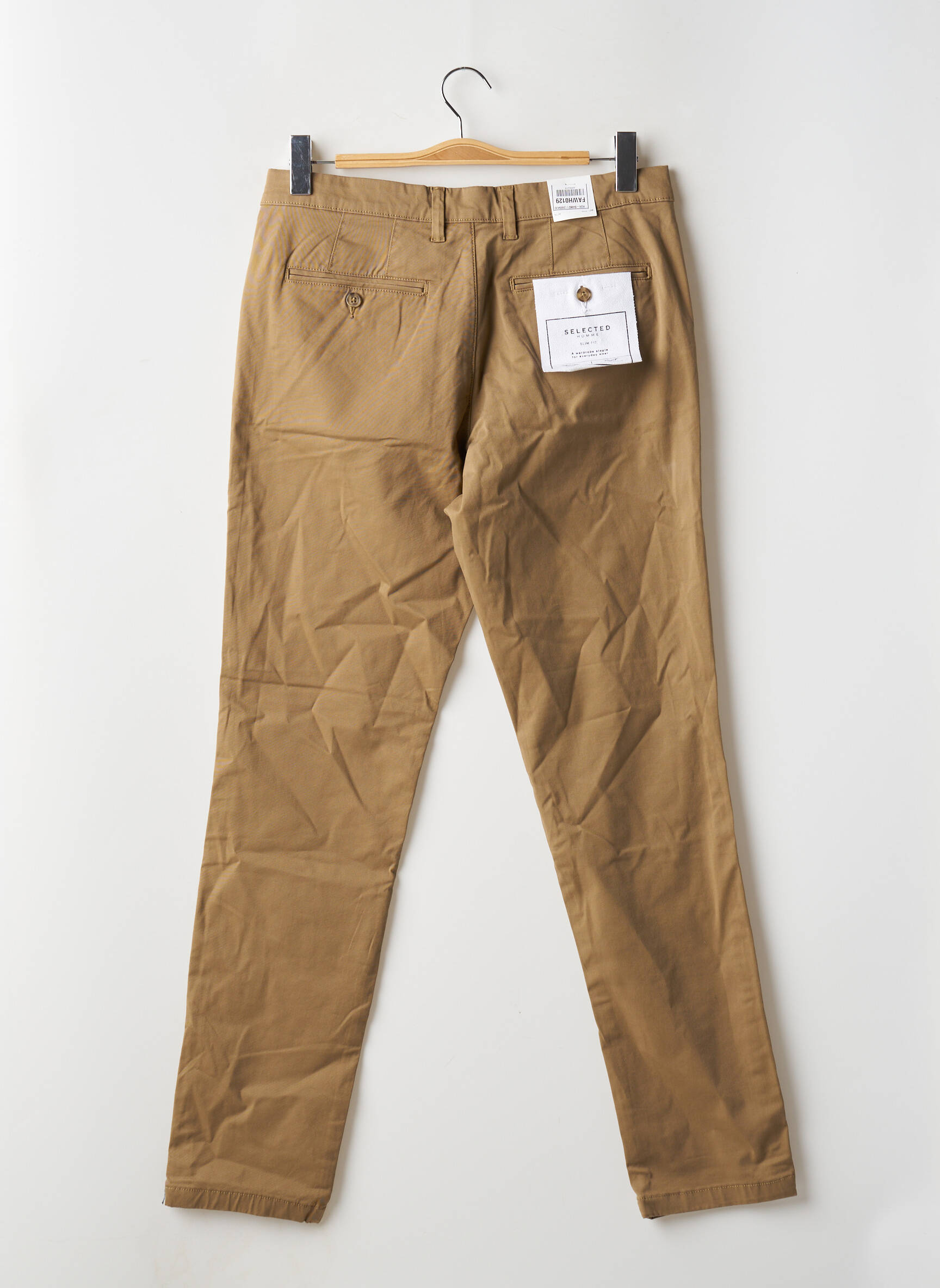 Chino kelnė rudas SELECTED vyras