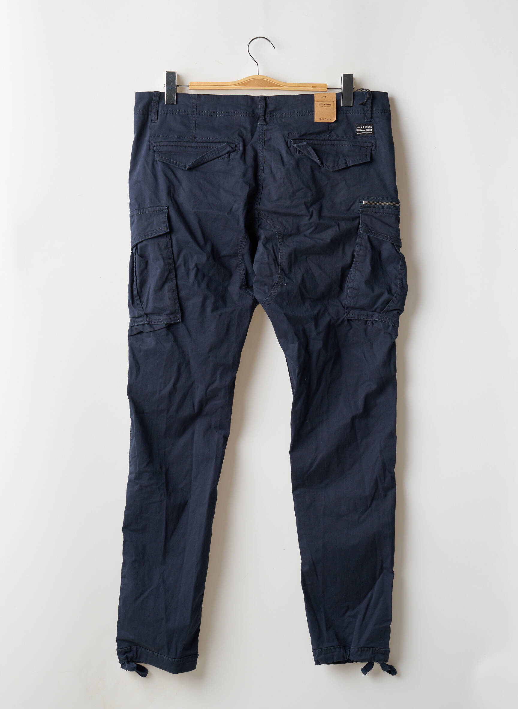 Kargo kelnė mėlyna JACK & JONES vyras