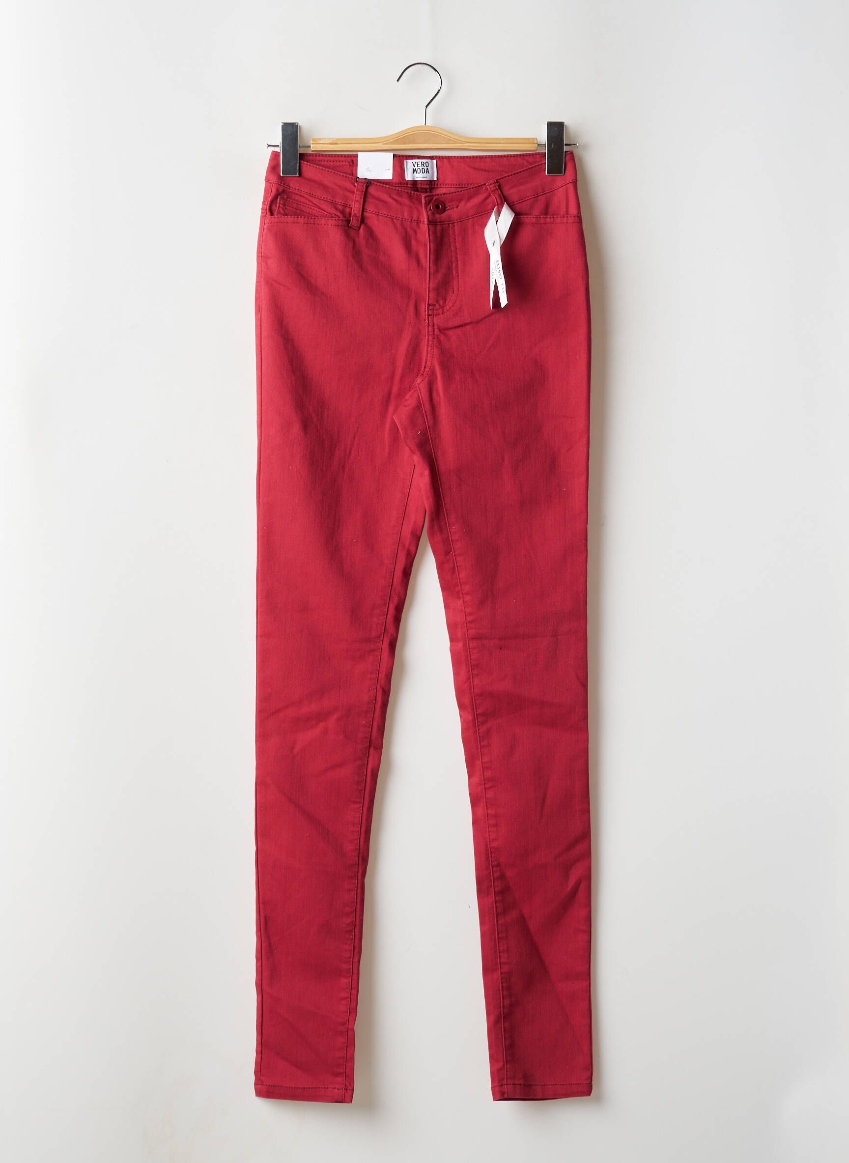 Lieknos kelnės raudona VERO MODA moteris