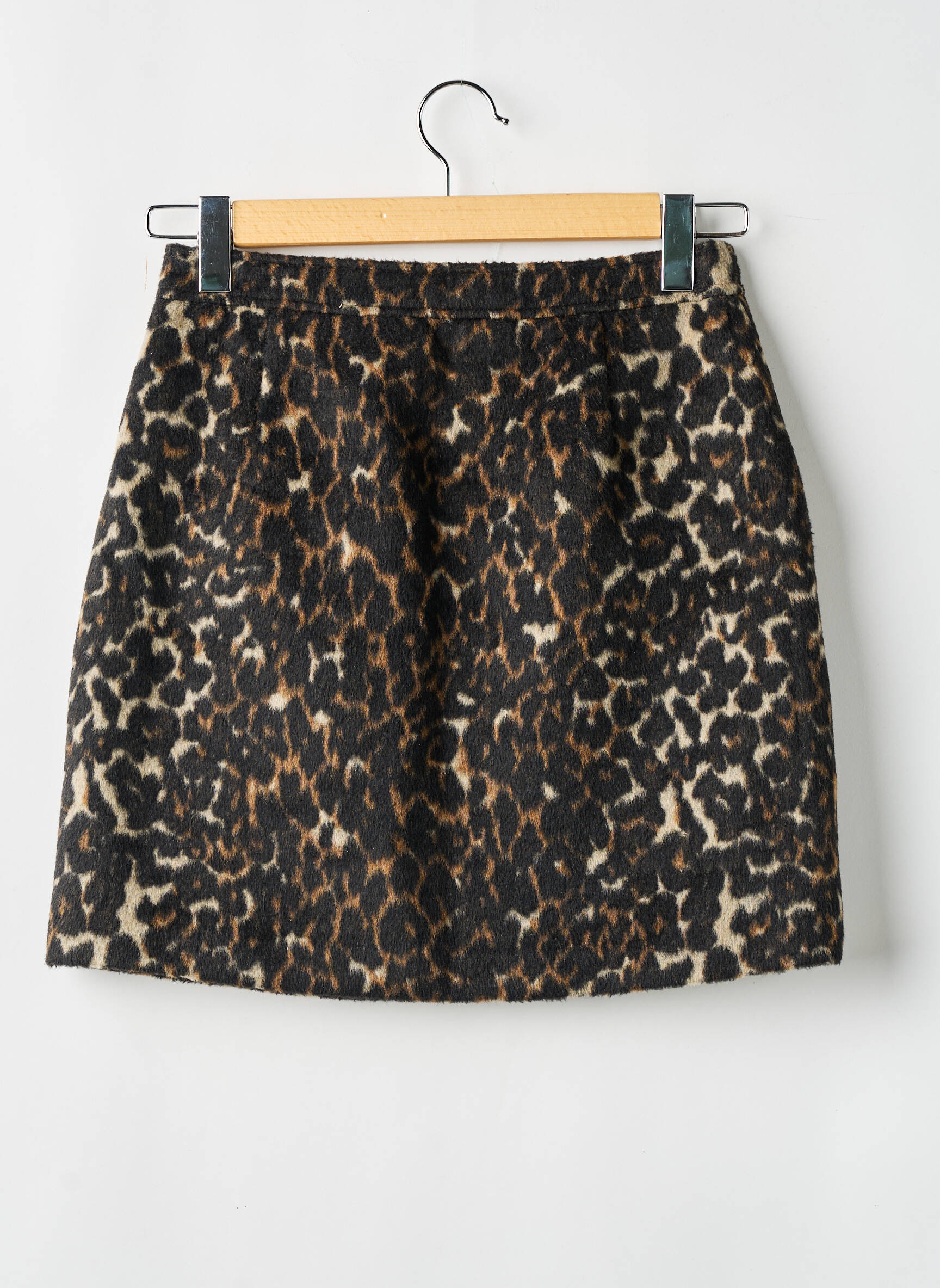 Pusilgis sijonas rudas VERO MODA moteris