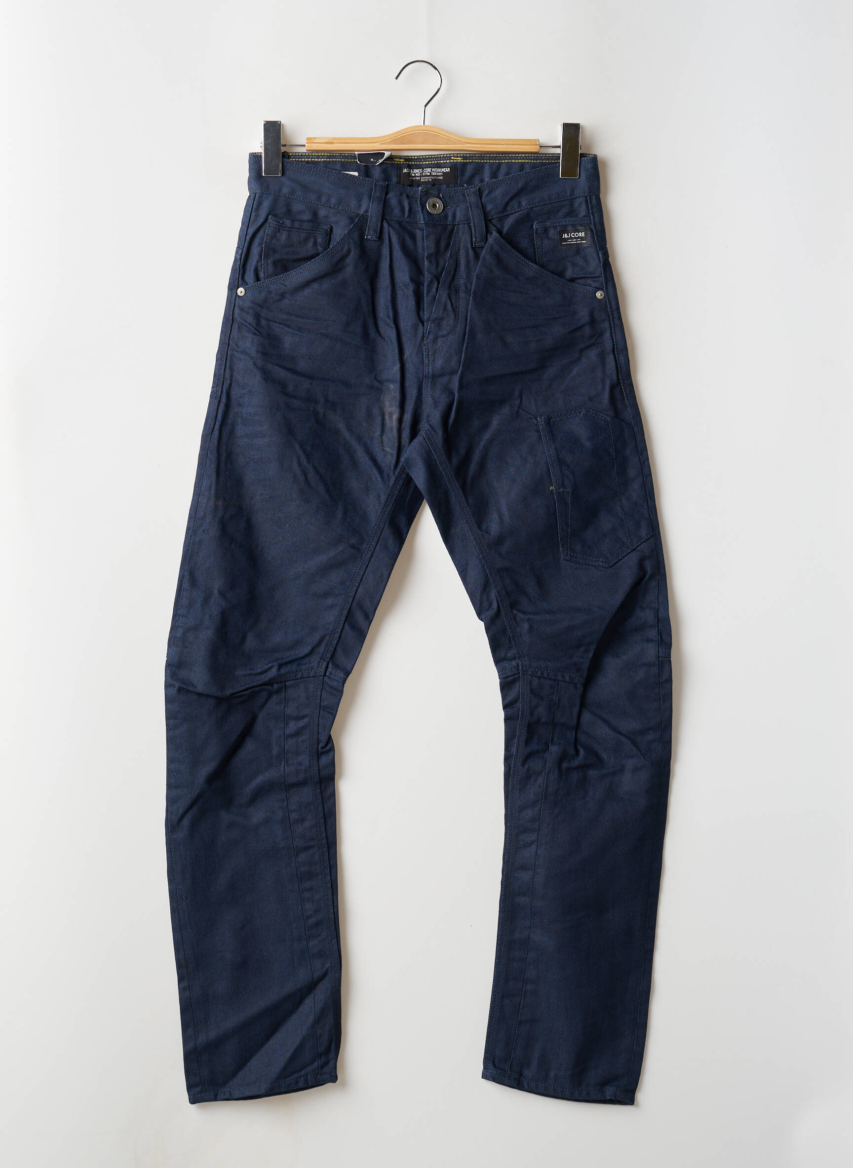 Lieknos džinsai mėlyna JACK & JONES vyras