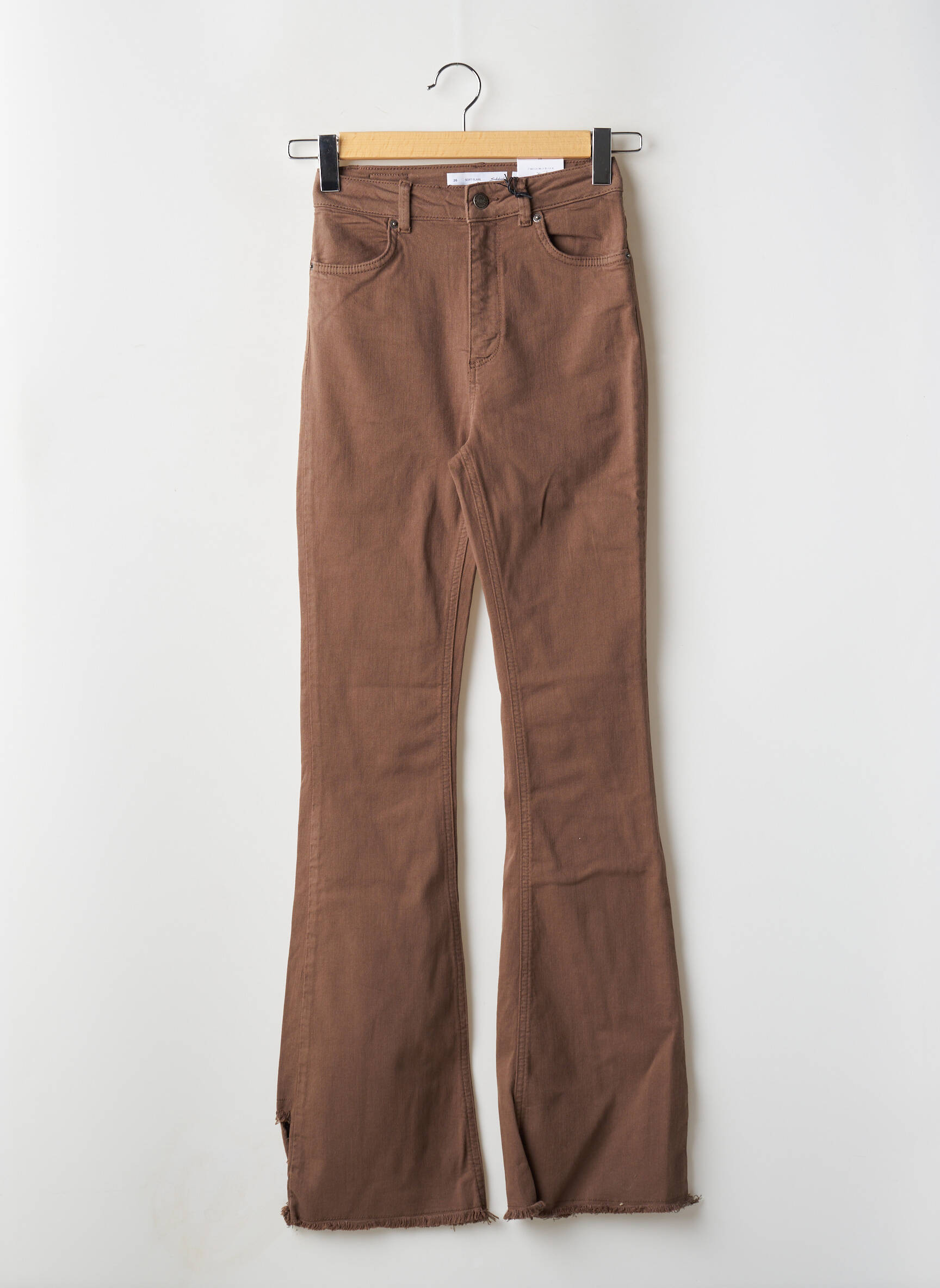 Bootcut džinsai rudas SUBDUED moteris