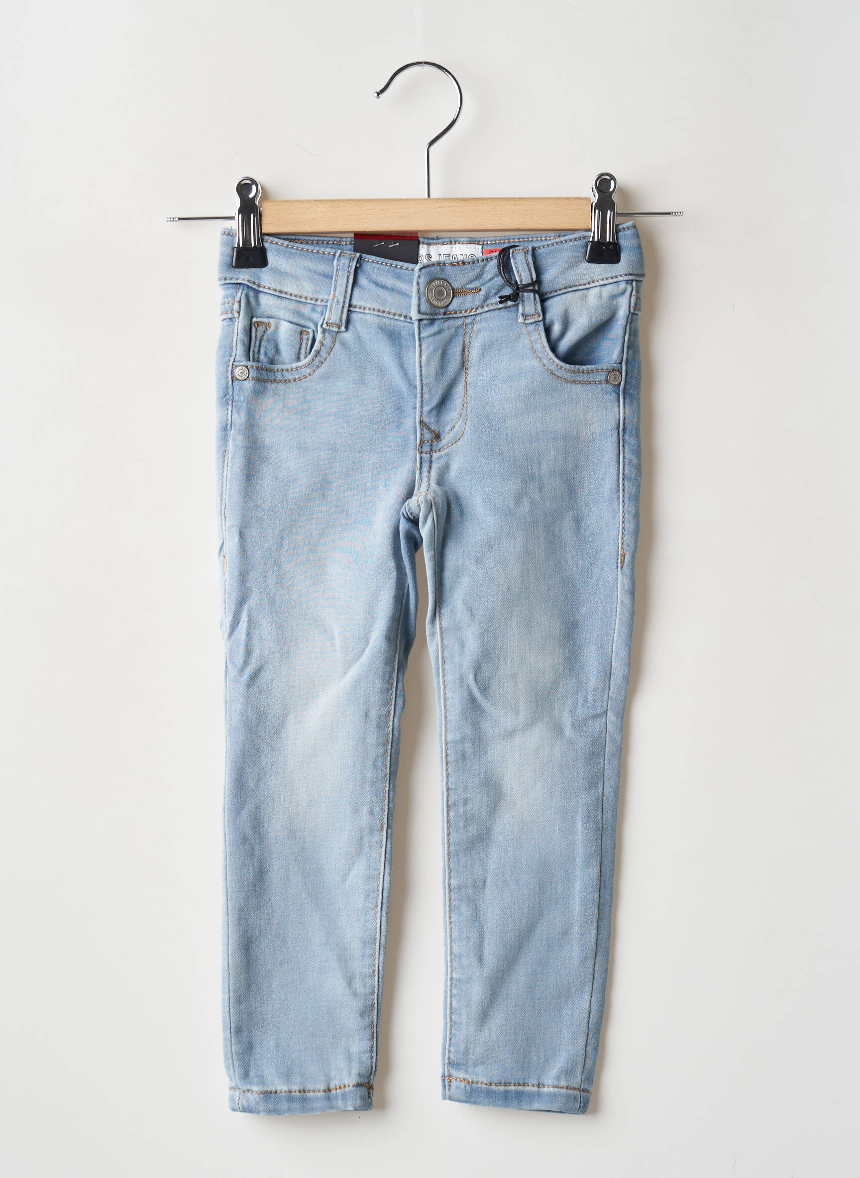 Lieknos džinsai mėlyna CARS JEANS mergina