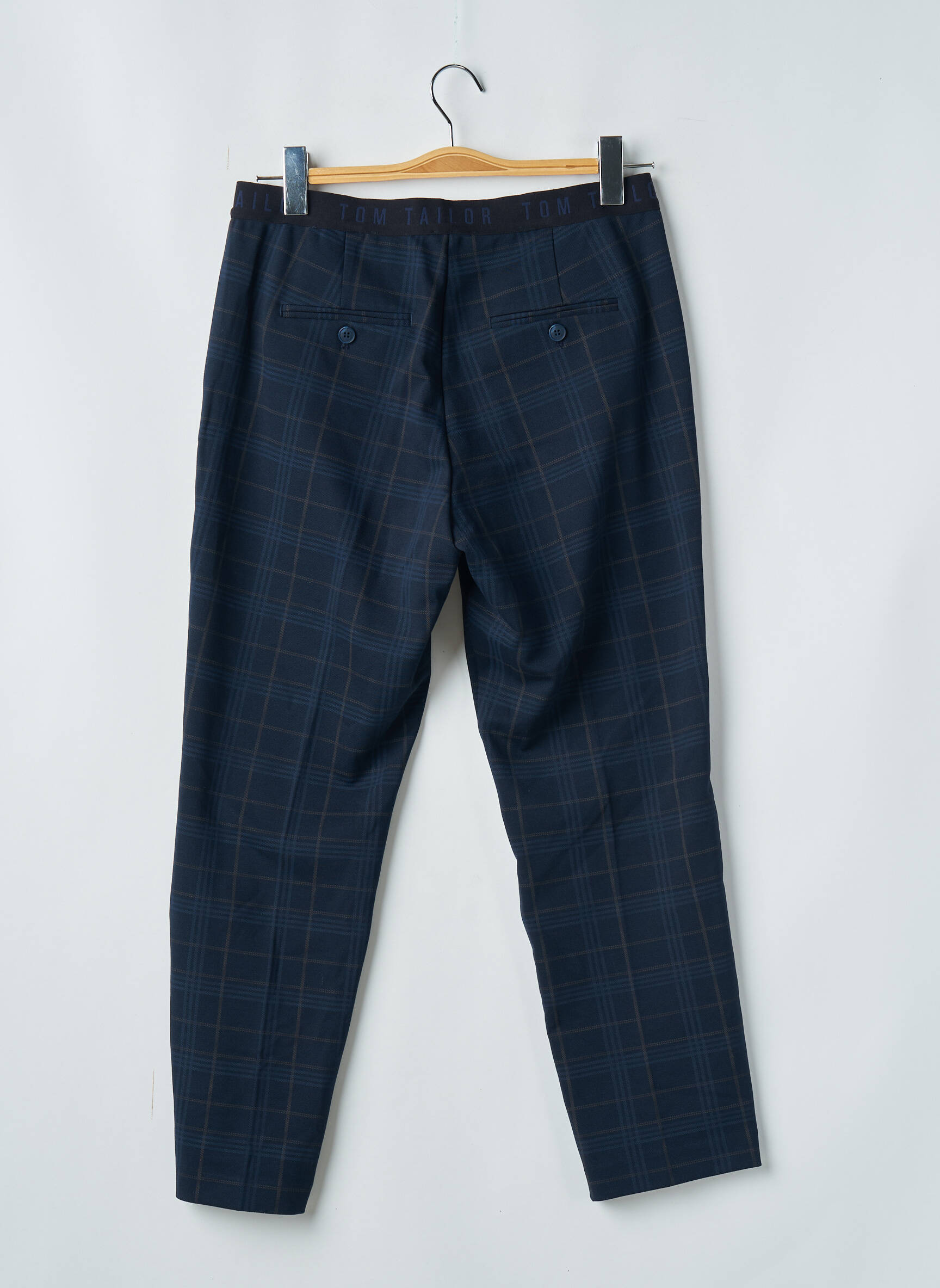 Chino kelnė mėlyna TOM TAILOR moteris