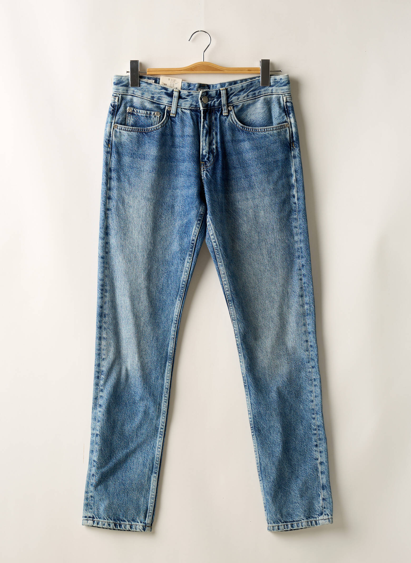 Tiesios kirpimo džinsai mėlyna PEPE JEANS moteris