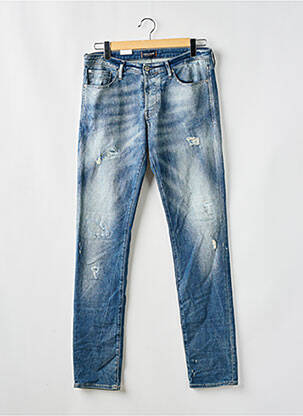 Lieknos džinsai mėlyna JACK & JONES vyras