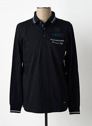 Polo juodas DELAHAYE vyras