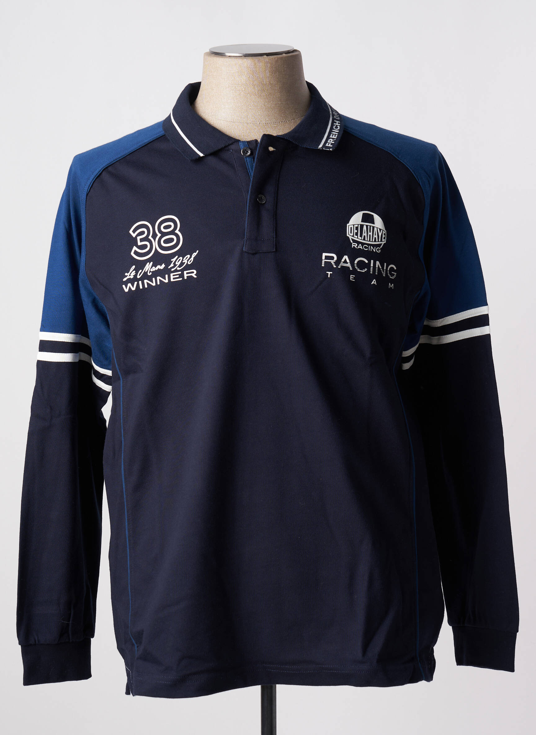 Polo tamsiai mėlyna DELAHAYE vyras