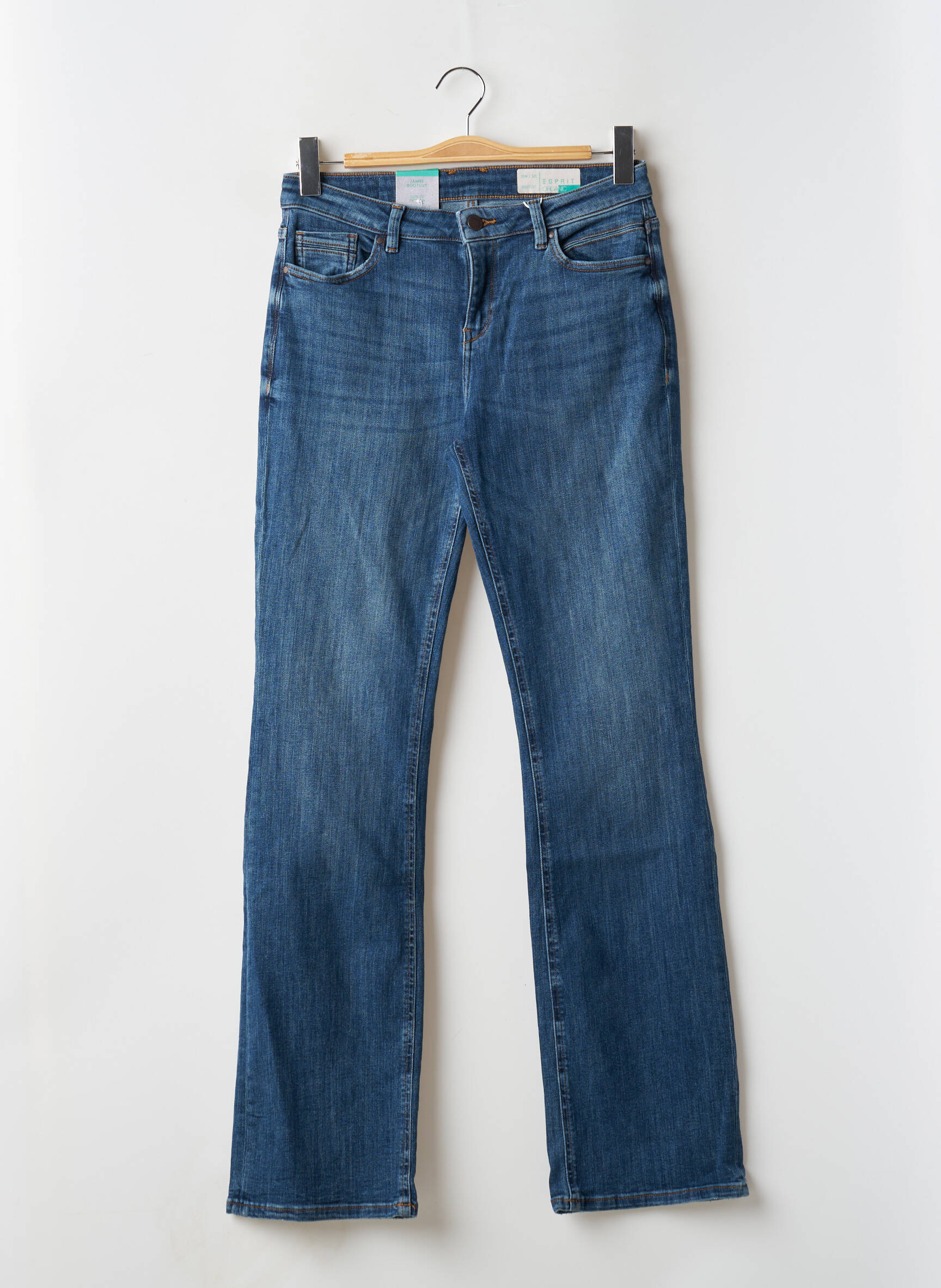 Bootcut džinsai mėlyna ESPRIT moteris