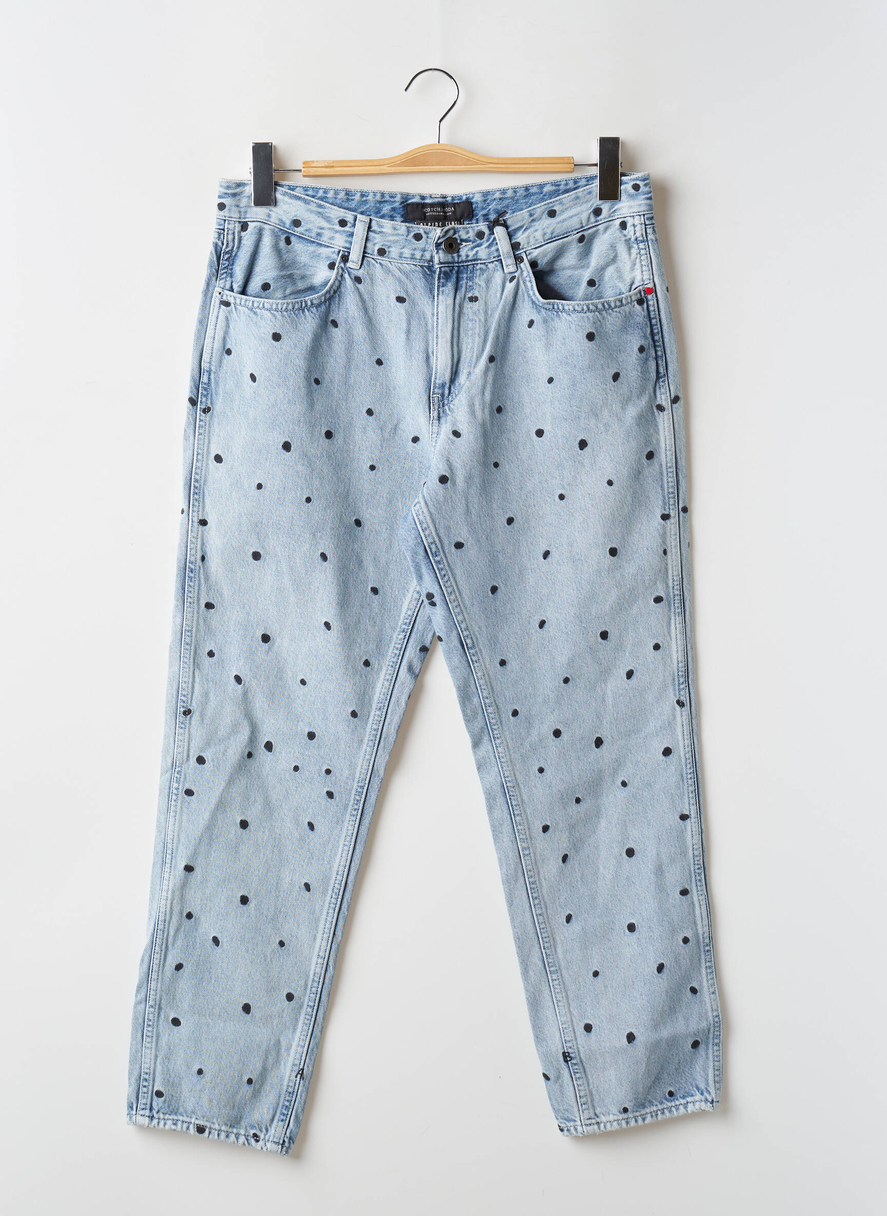 Lieknos džinsai mėlyna SCOTCH & SODA moteris