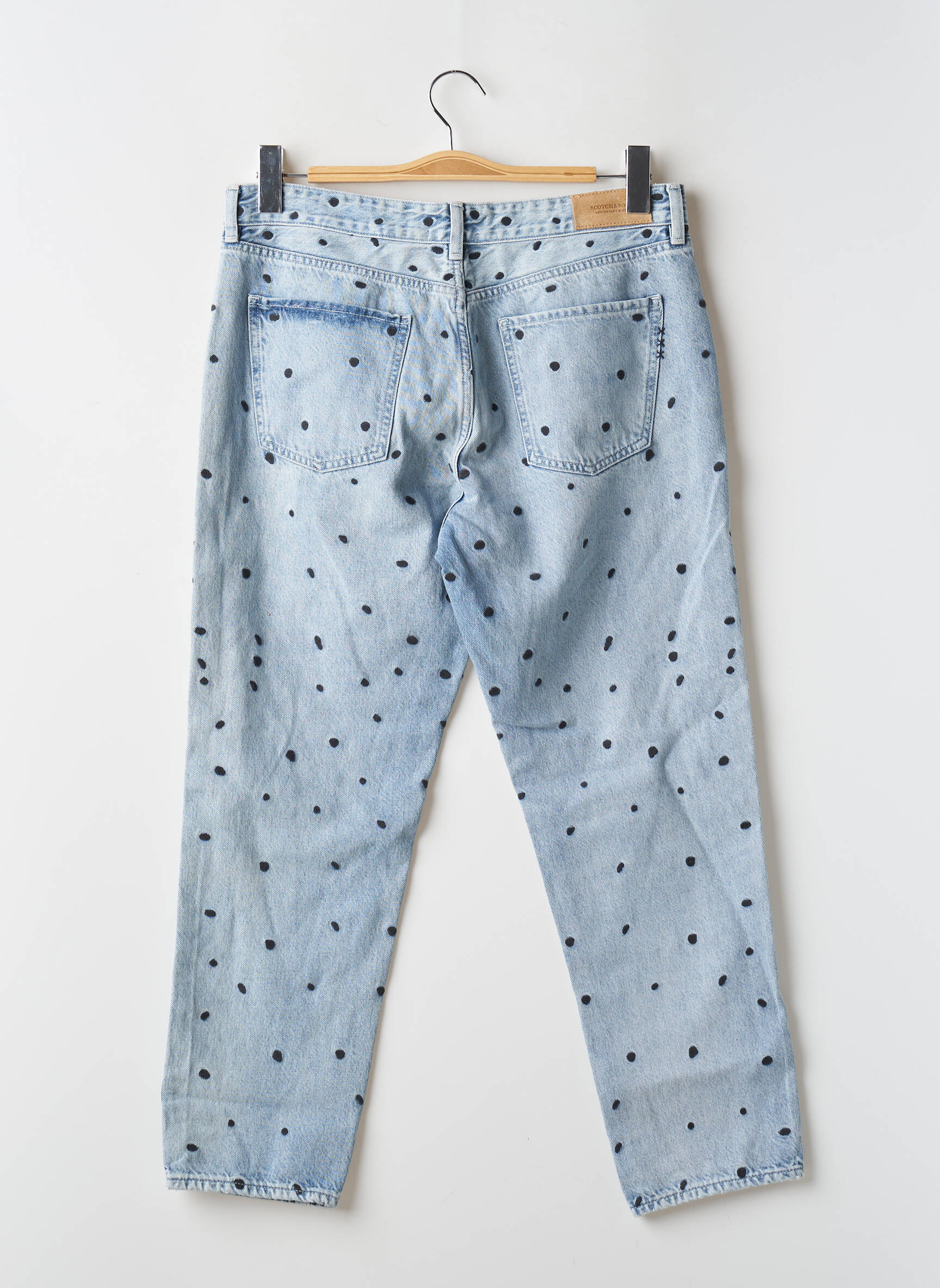Lieknos džinsai mėlyna SCOTCH & SODA moteris