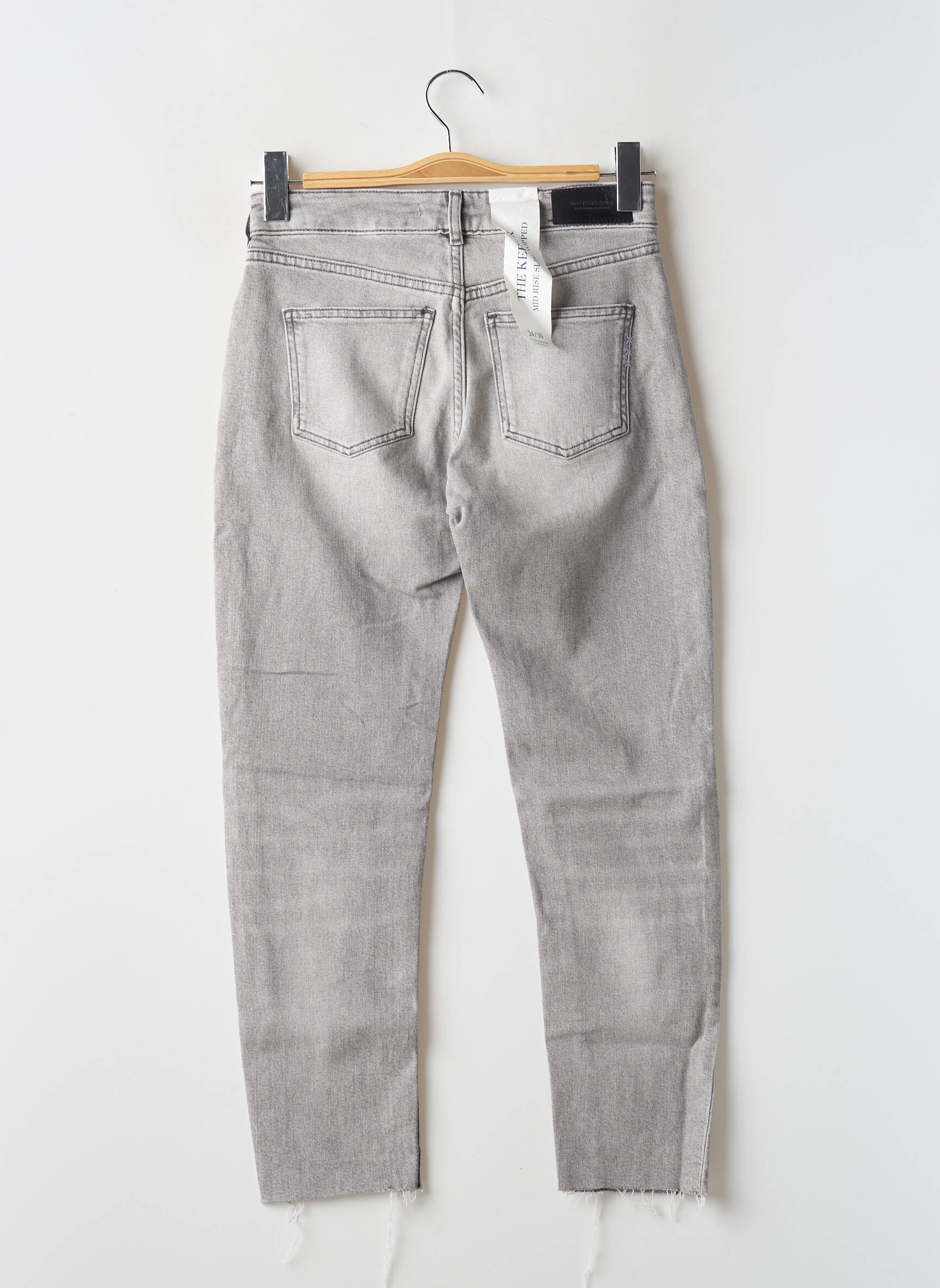 Lieknos džinsai pilka SCOTCH & SODA moteris