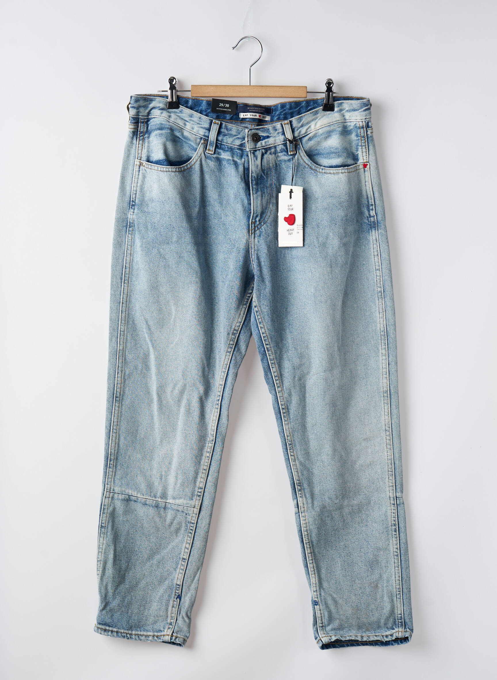 Boyfriend džinsai mėlyna SCOTCH & SODA moteris