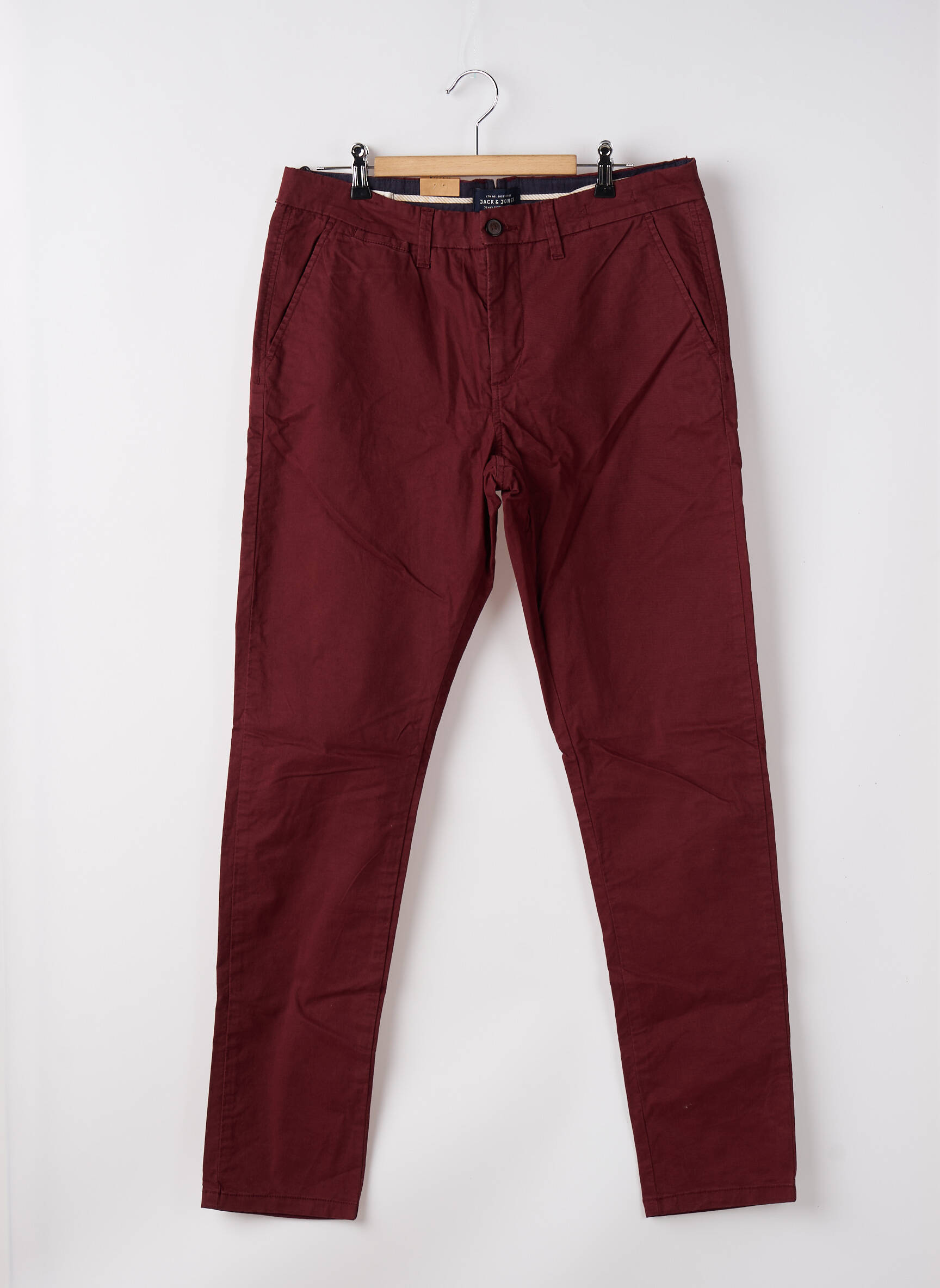 Chino kelnė raudona JACK & JONES vyras
