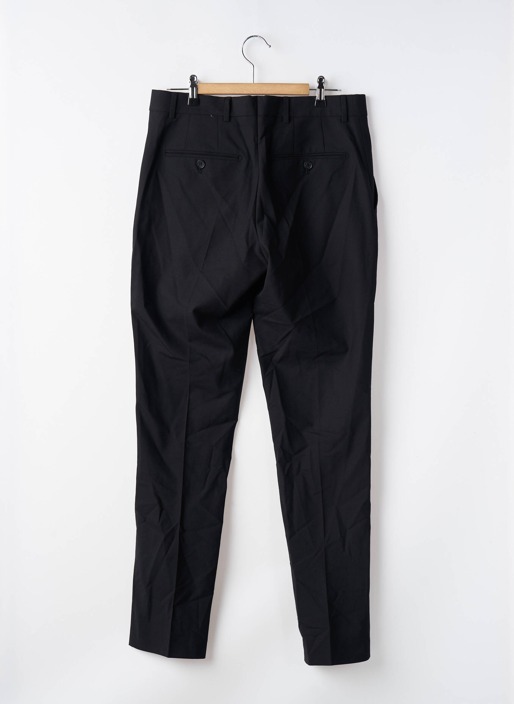 Lieknos kelnės juodas JACK & JONES vyras