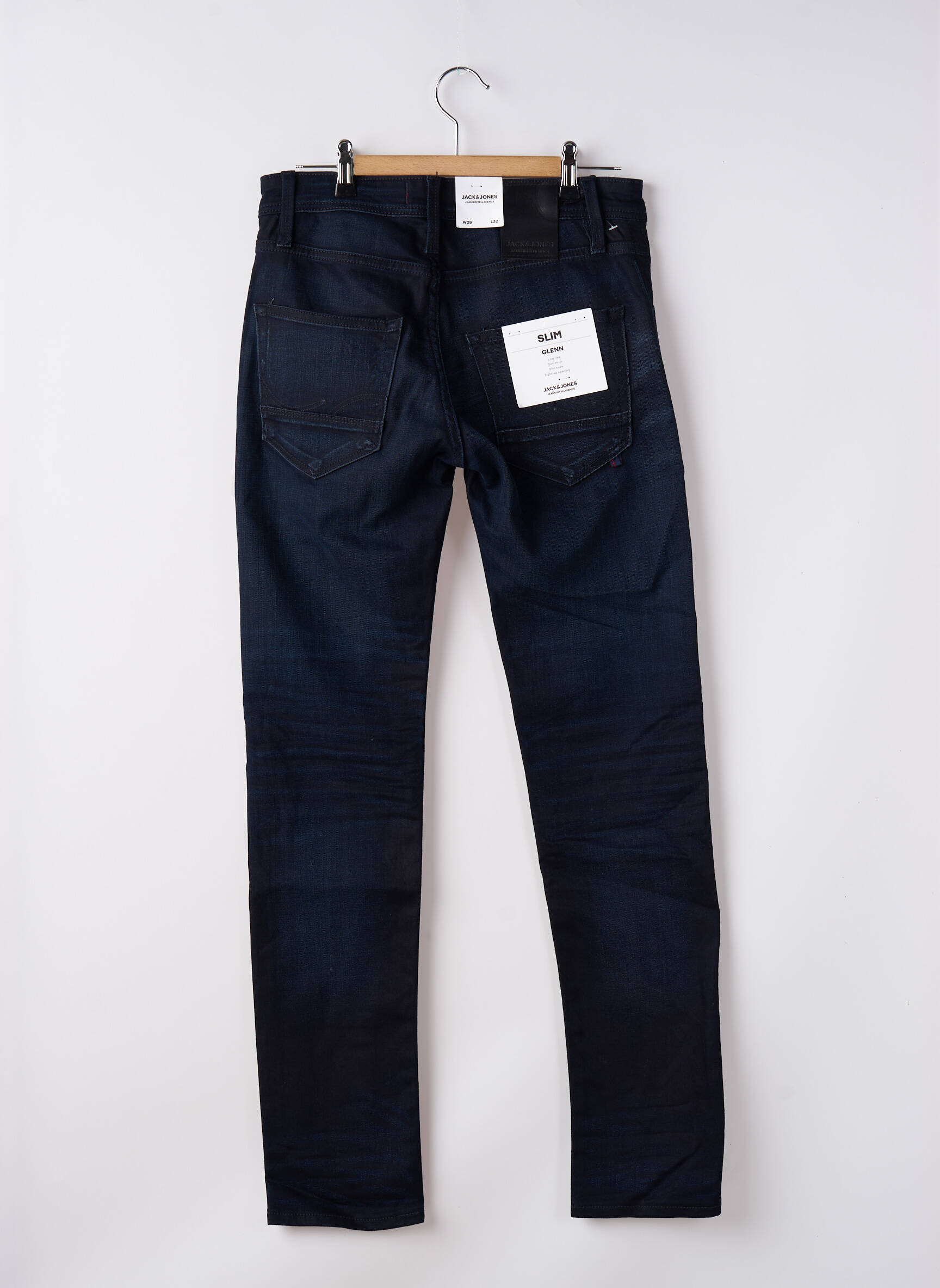 Lieknos džinsai mėlyna JACK & JONES vyras