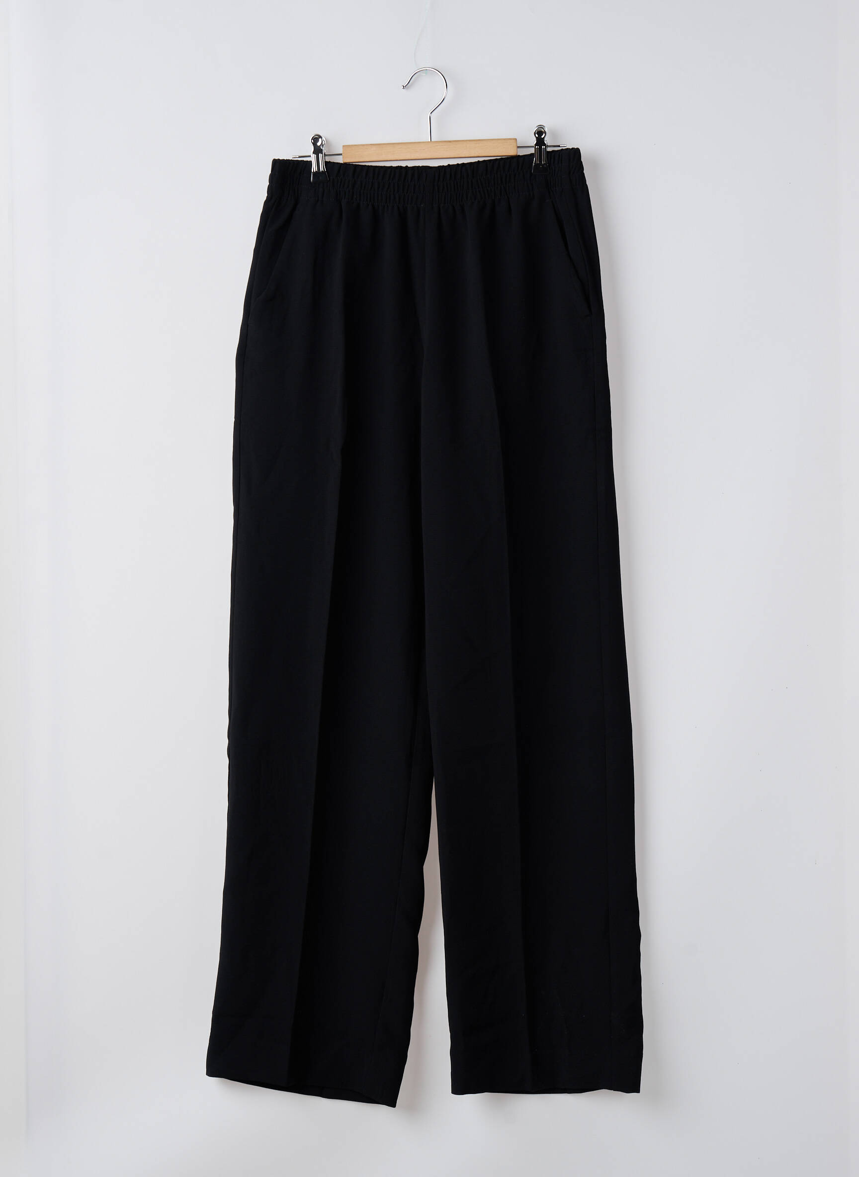 Chino kelnė juodas MANGO moteris