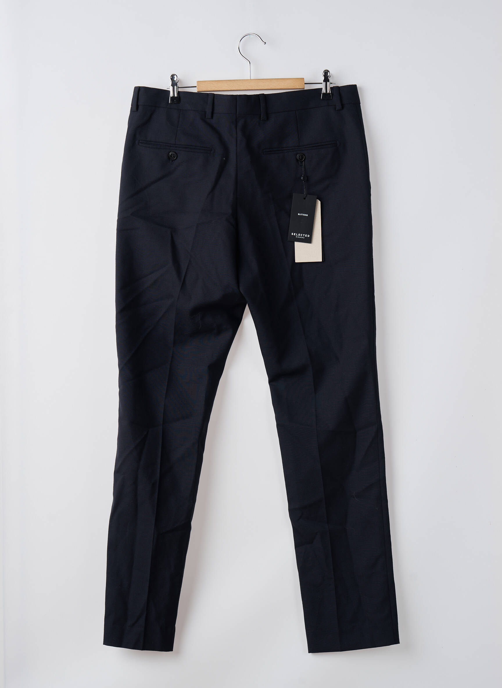 Chino kelnė juodas SELECTED vyras